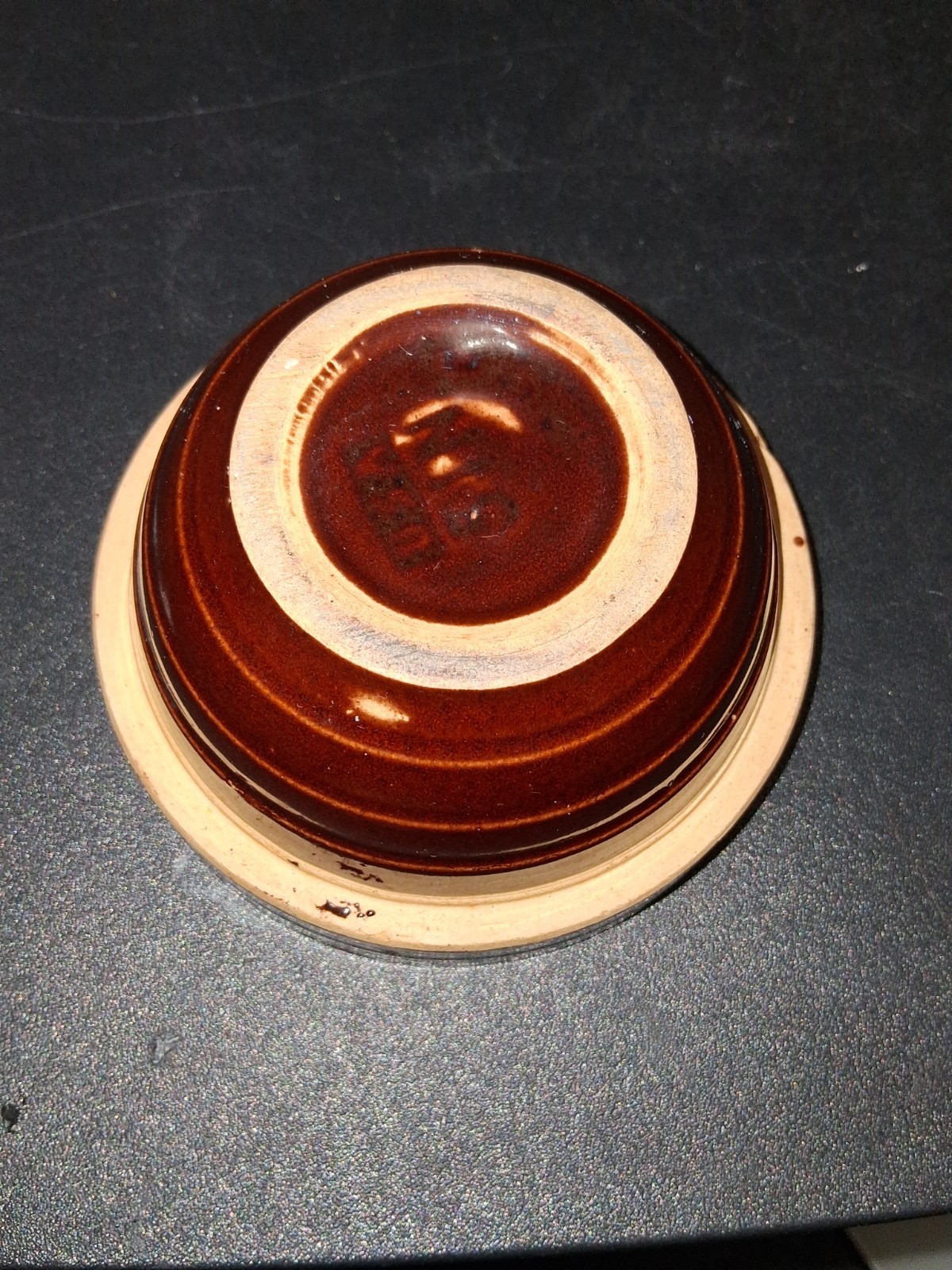 Vintage McCoy Brown Beehive Stoneware Mixing Bowls USA 5″, 8″, & 9″