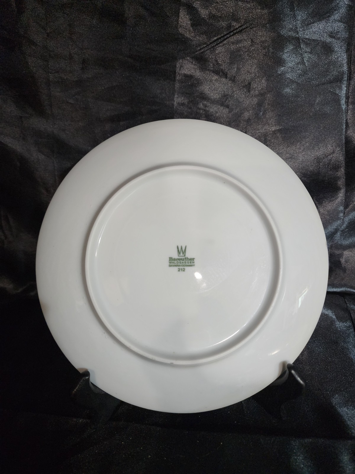 Vintage Bareuther Waldsassen Bavaria Germany Assorted Fruit Wall Plate (5pc)