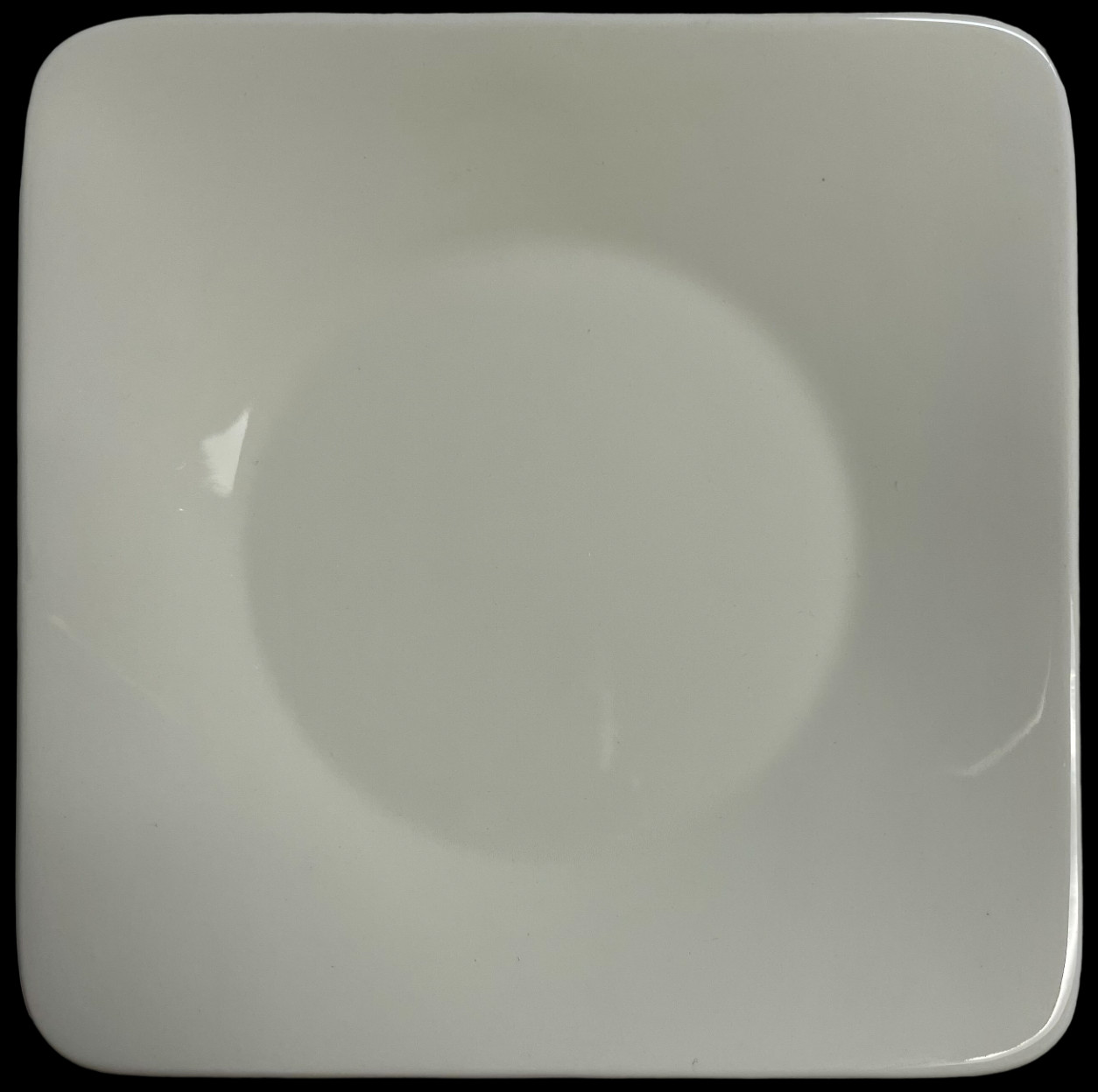 Studio D Lido Pattern Square Off White Salad Plate