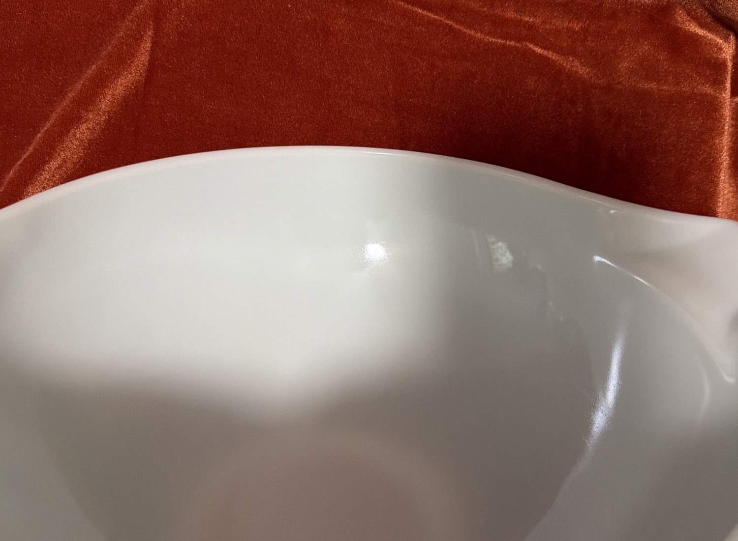 VTG PYREX Bowl, Amish Butterprint #444, 4 Qt Cinderella, Turqu Blue, Mint Cond.