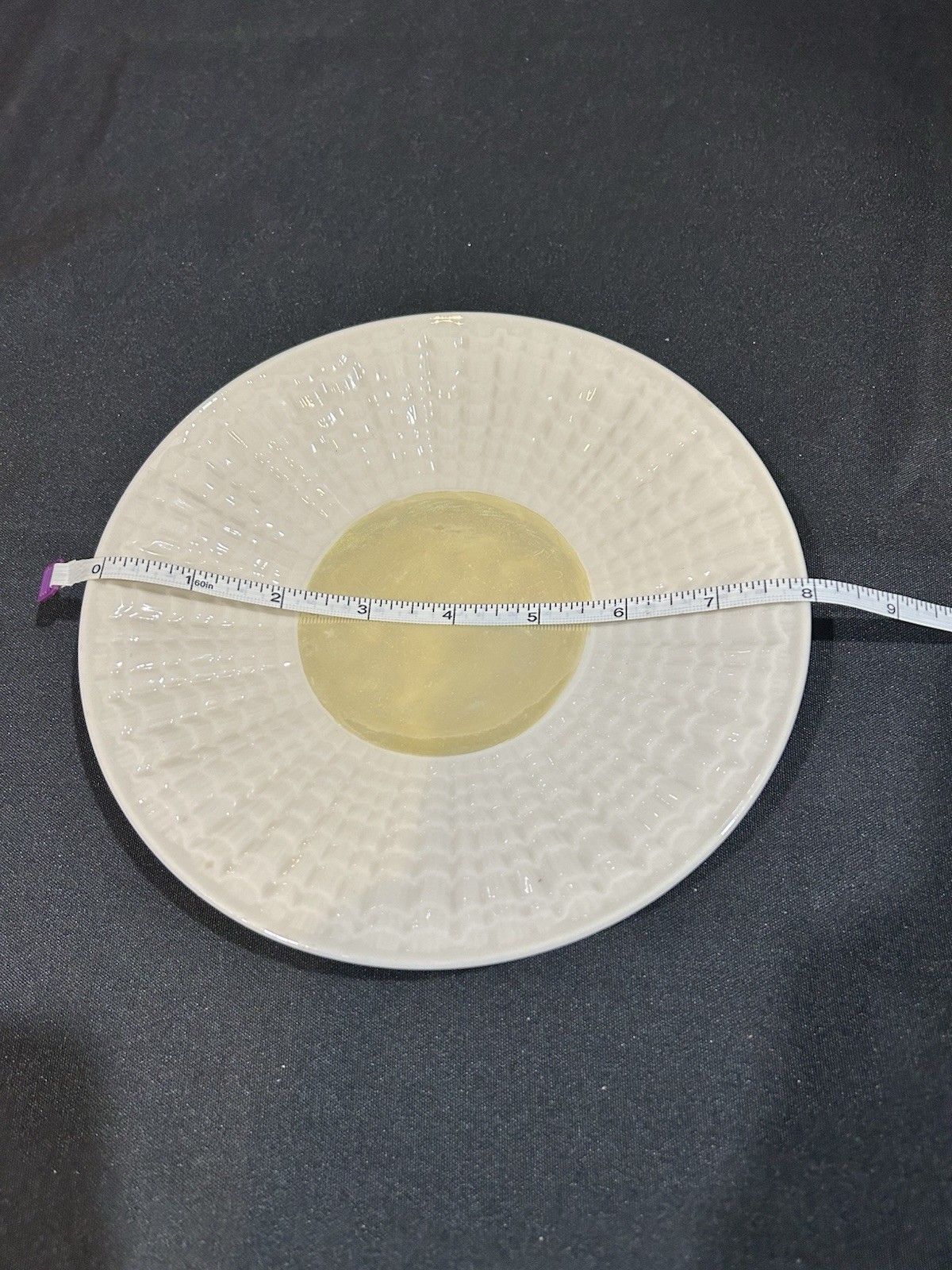 Belleek Ireland Neptune Yellow Luncheon Plate 7 3/4” 6th Mark 1965-1980