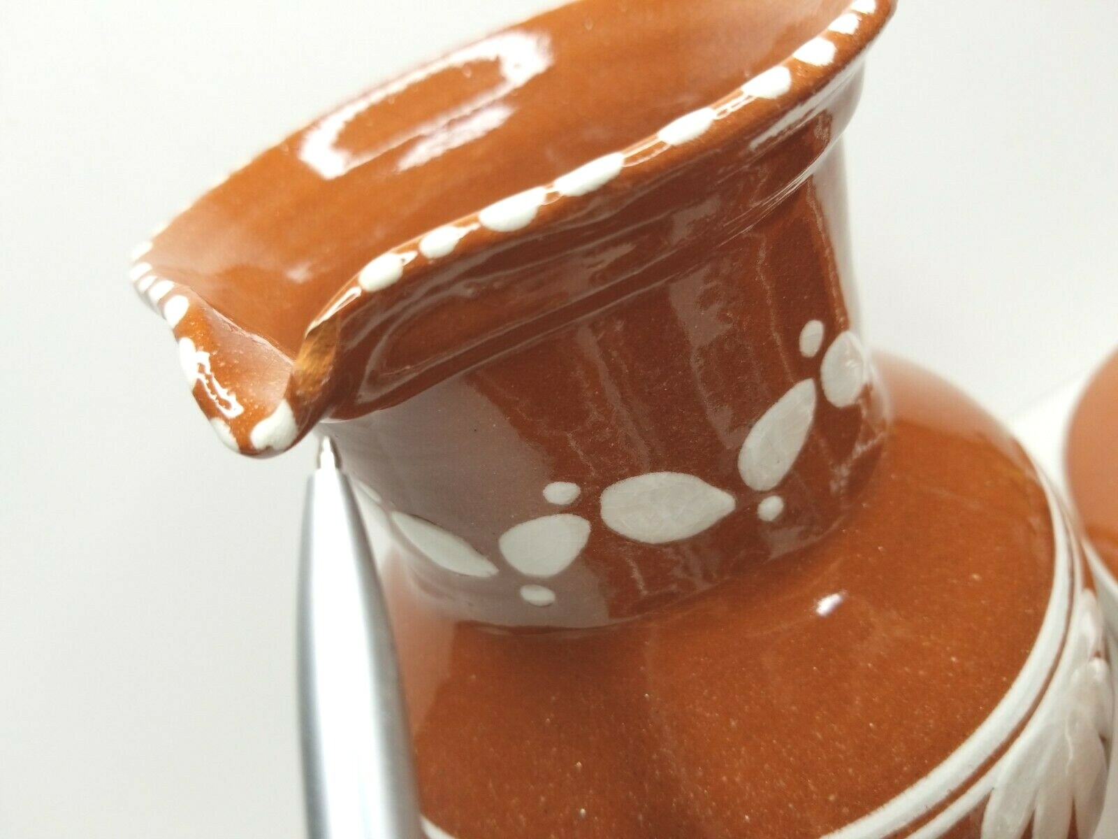 15 Pc Obar Terra Cotta Plates Teapot Pitcher Bowl Cream Cup Cruz Legue Portugal