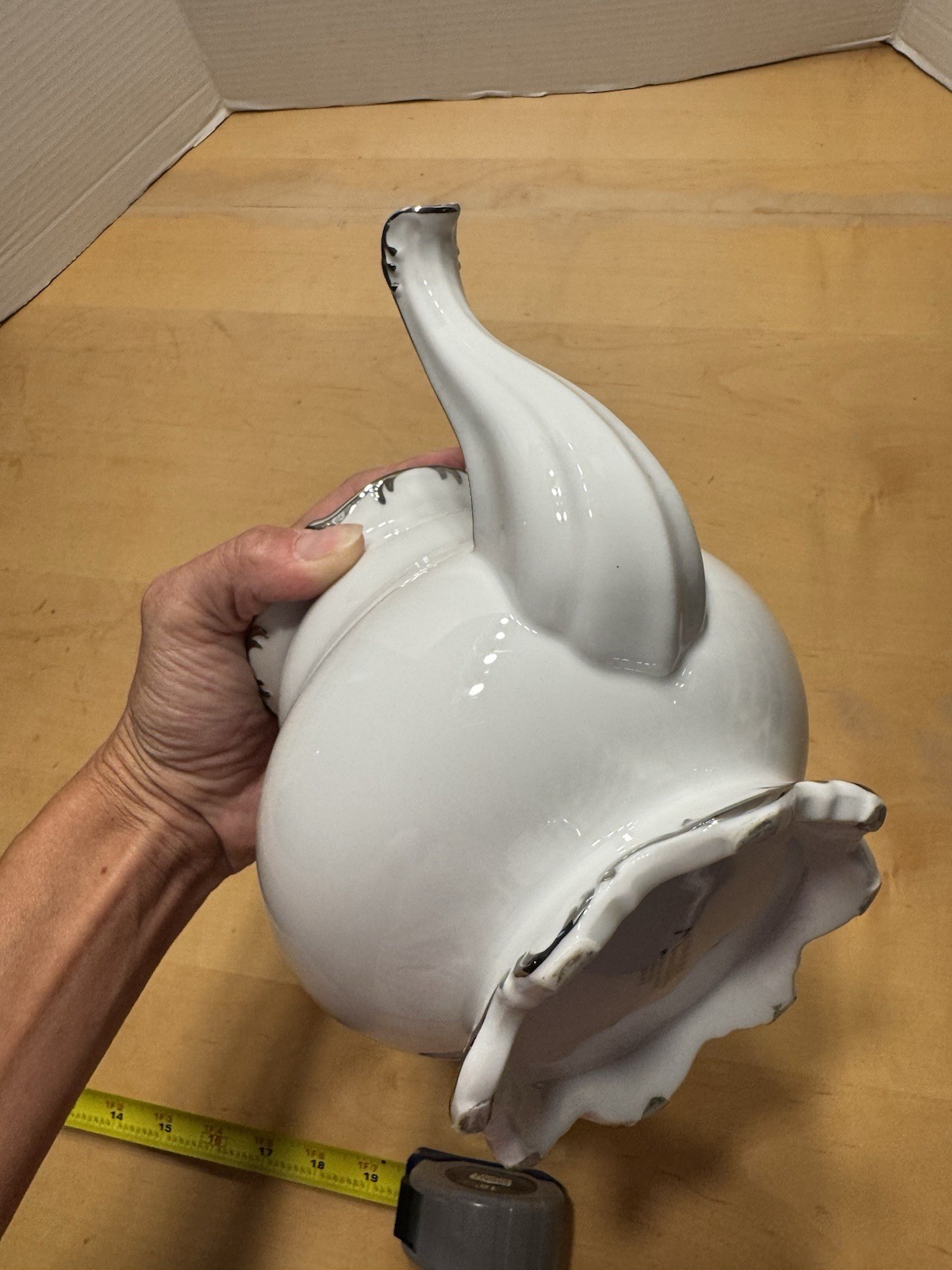 Vintage MIKASA 9267 Marlboro Fine China Tea Pot