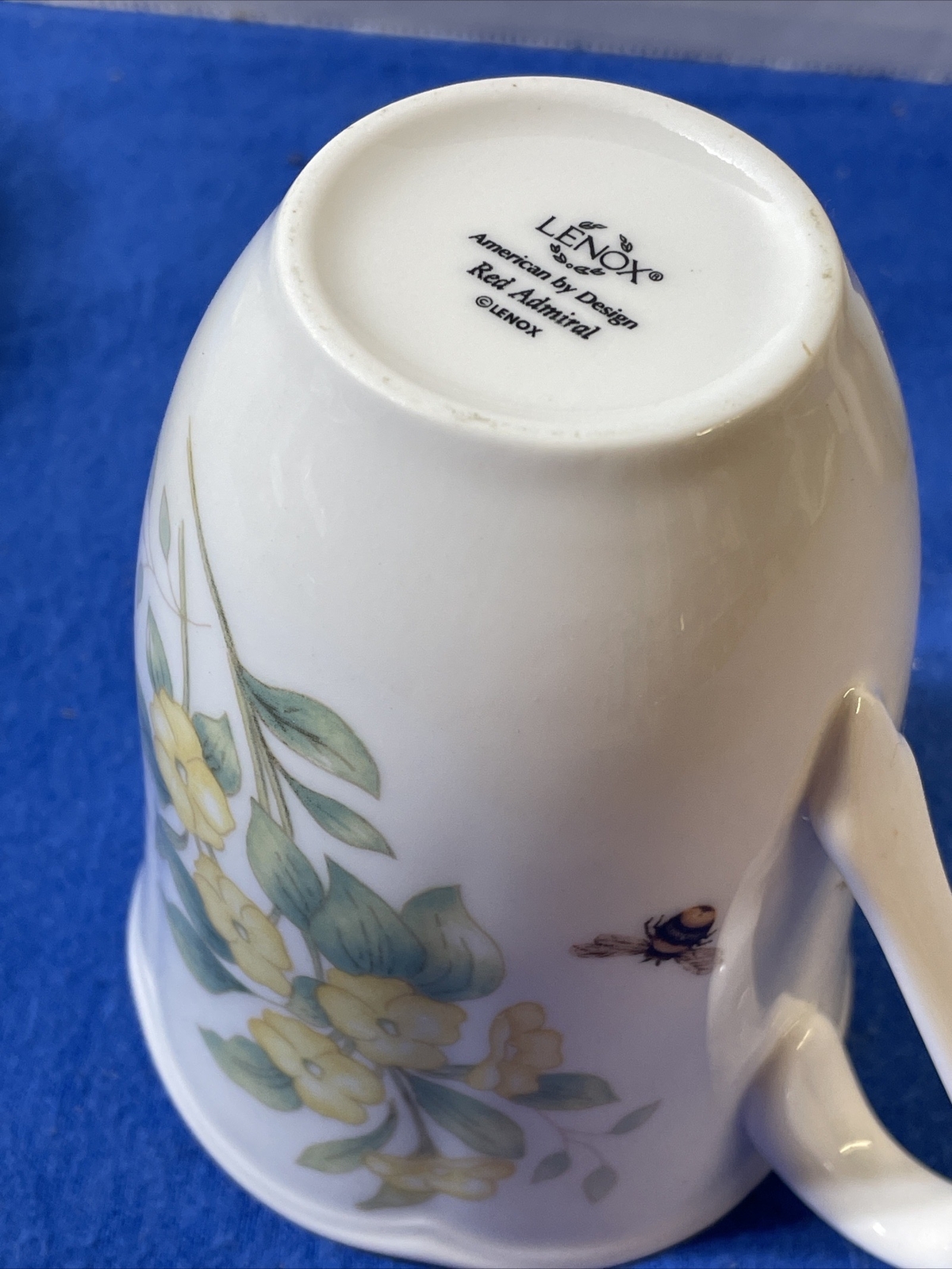 Lenox Butterfly Meadow Mugs Bees and Butterfly Set Of 3