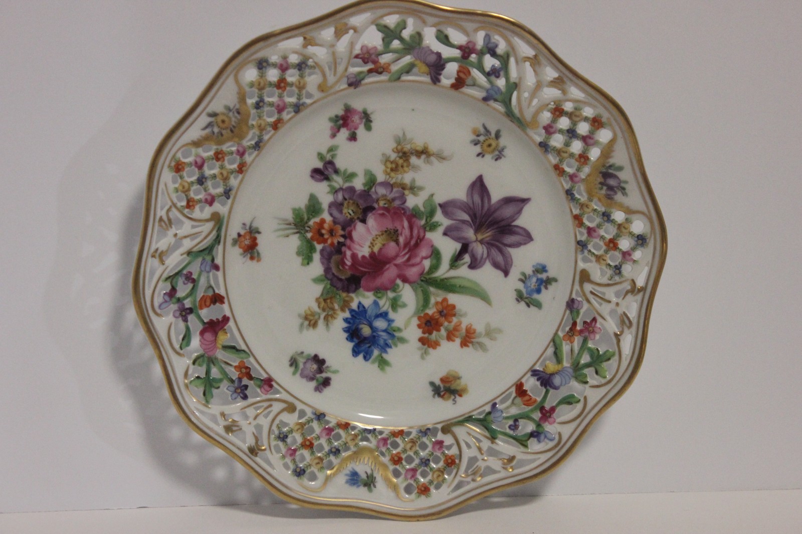 Schumann Bavaria Dresden Empress Chateau Salad Plate, 8-1/2″, 12 Plates Avail