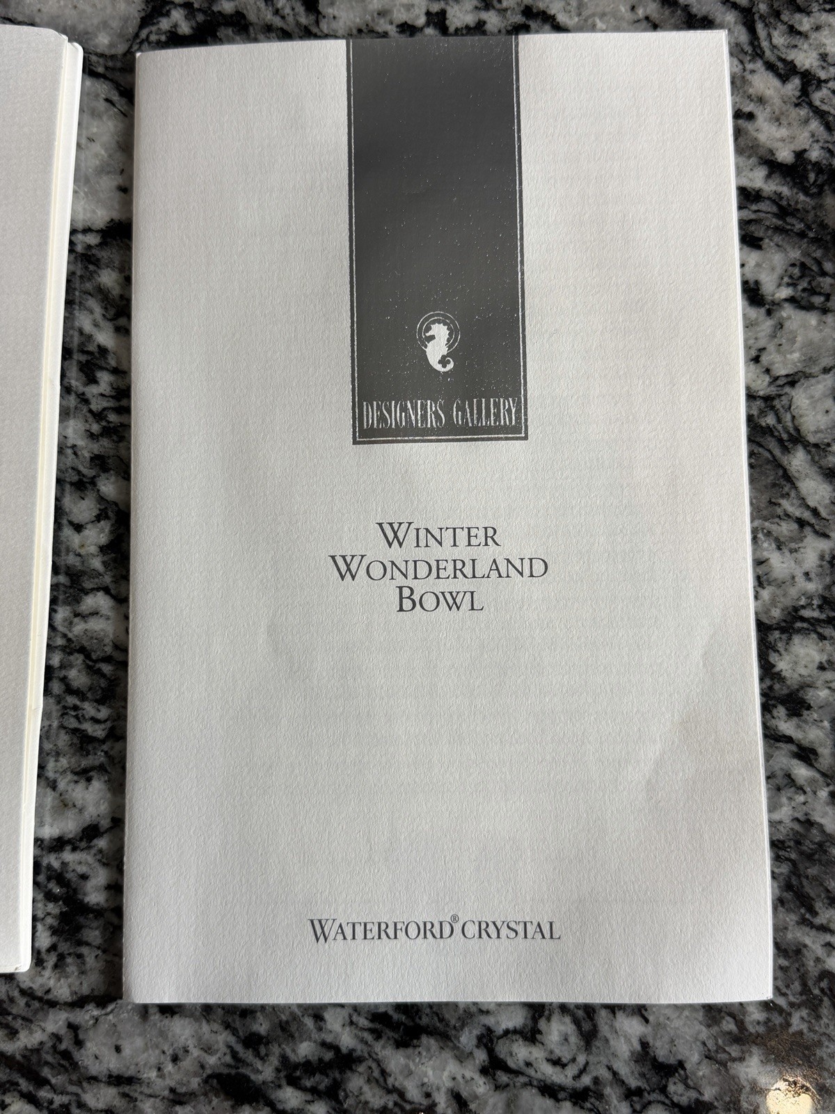 Auth Waterford Crystal Winter Wonderland Bowl — Designers Gallery LE 45/2500