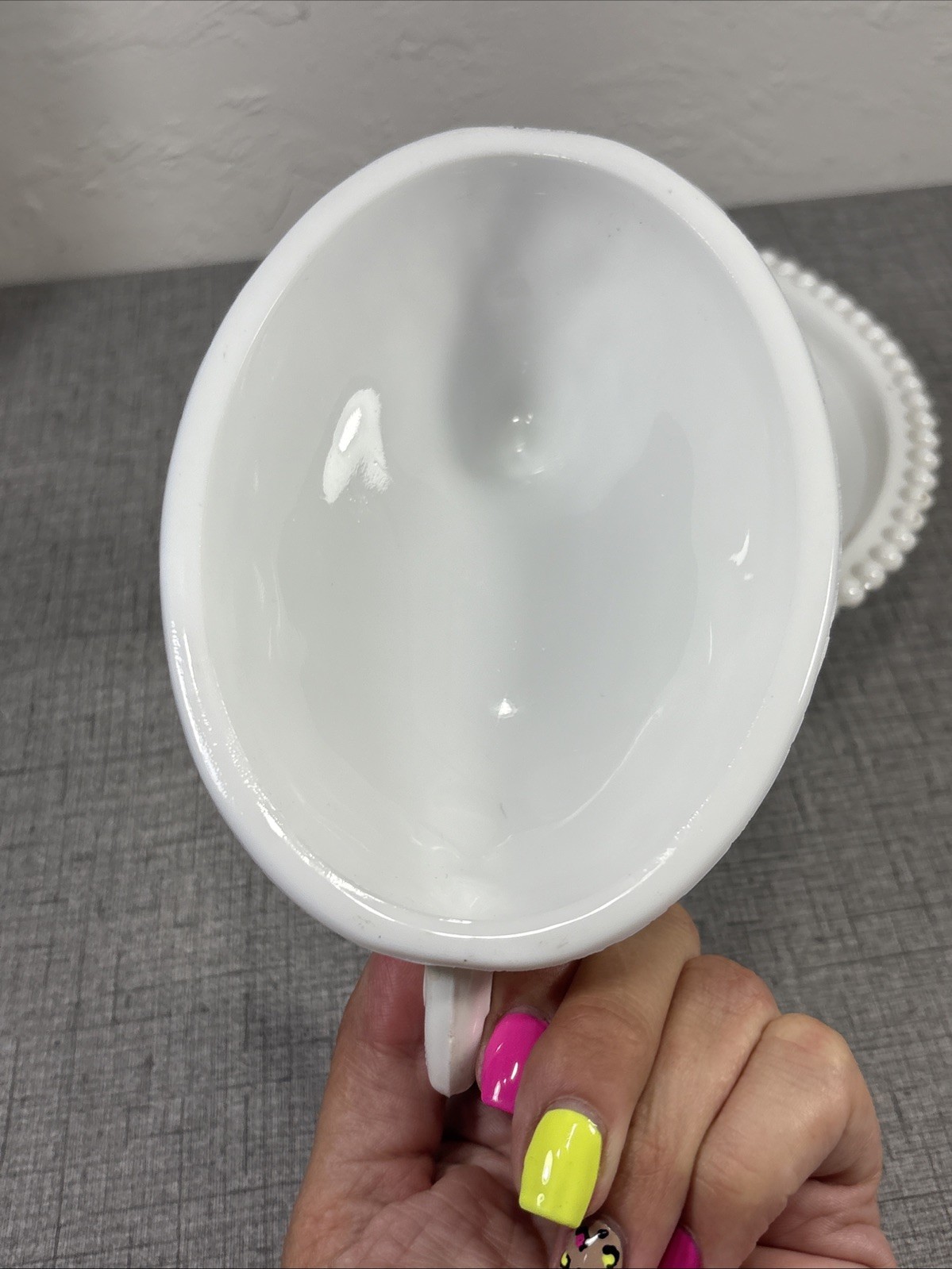 Vintage Indiana Glass Hen on Nest White Milk Covered Chicken Candy Dish 7”