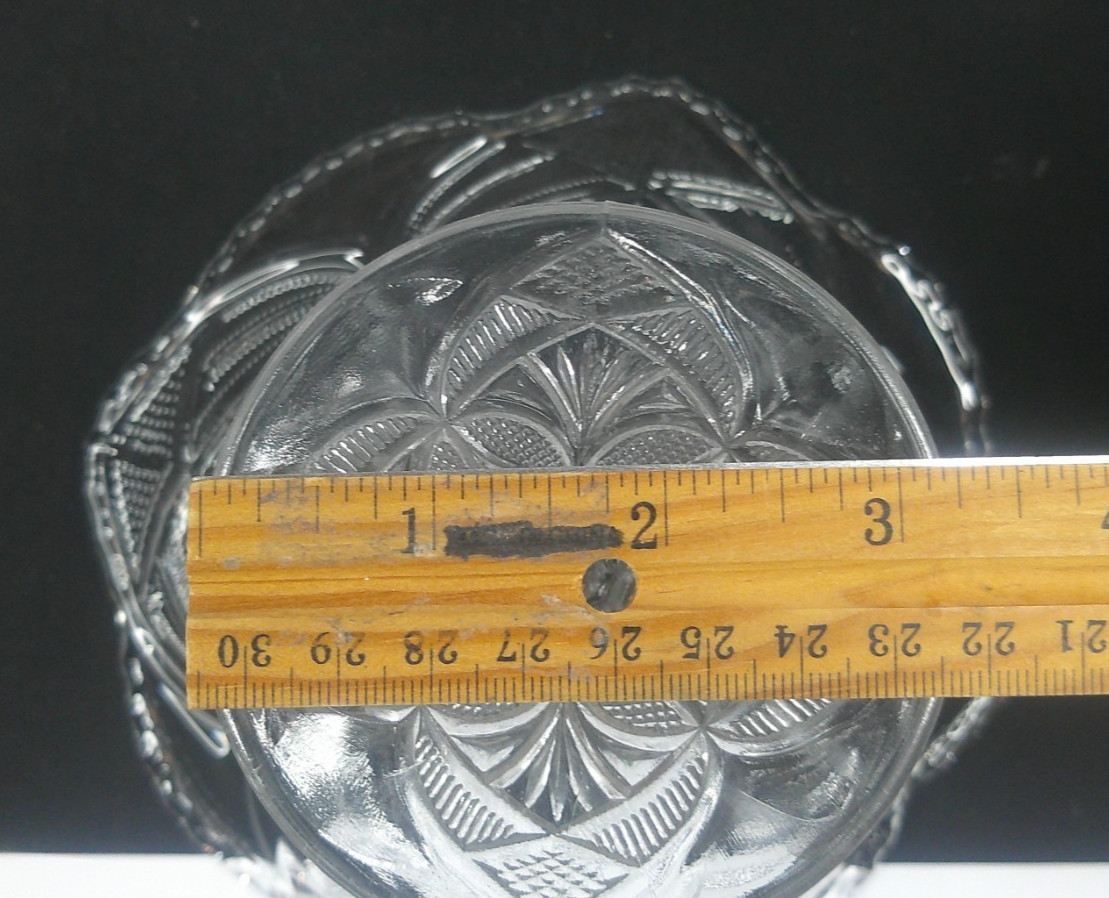 Bryce, Higbee, & Co, Monarch / Beautiful Lady, c1902, EAPG, Almond Tray, ExCd