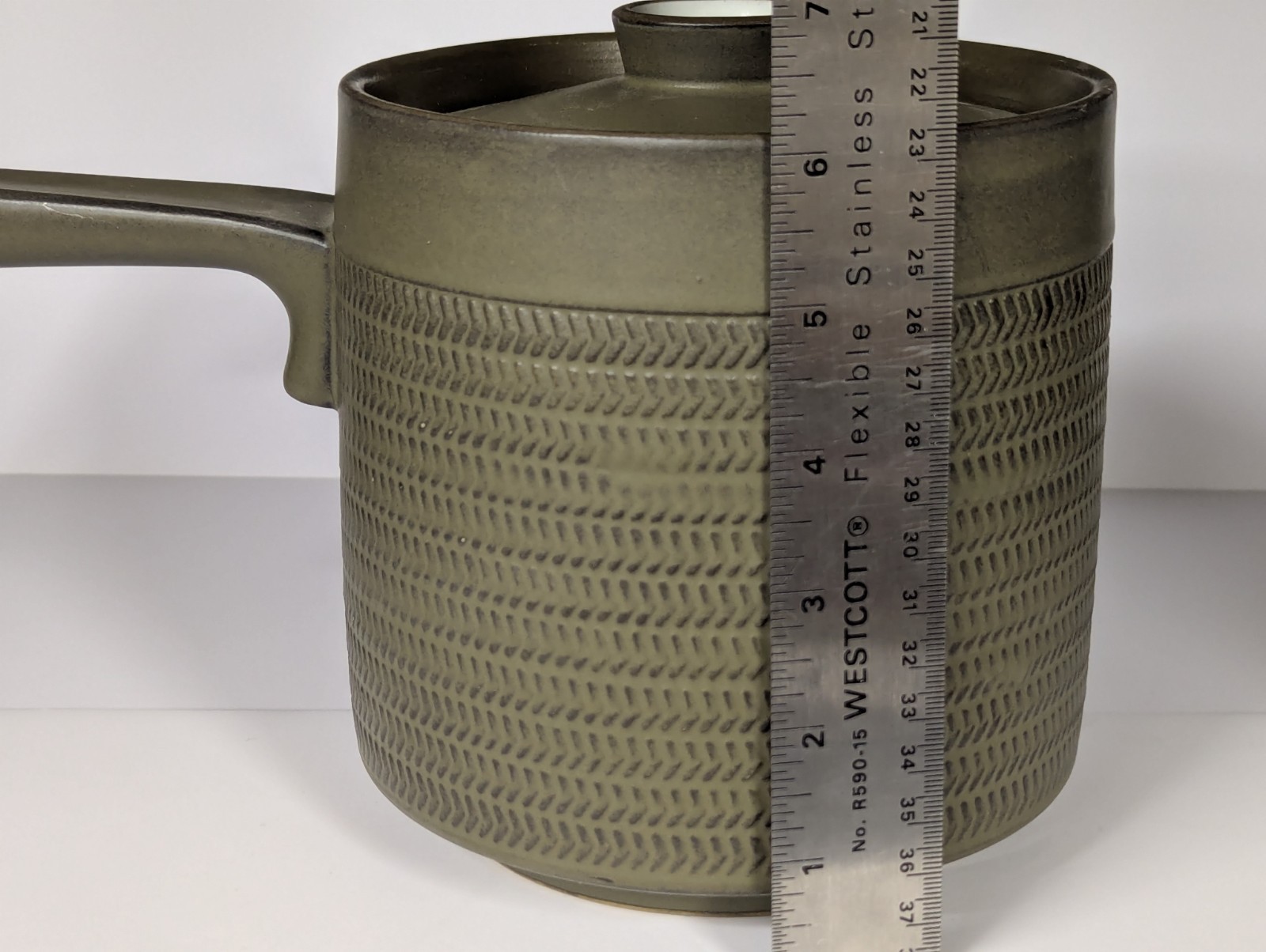 Denby /Langley CAMELOT Dark Green Saucepan / Covered Casserole & Lid
