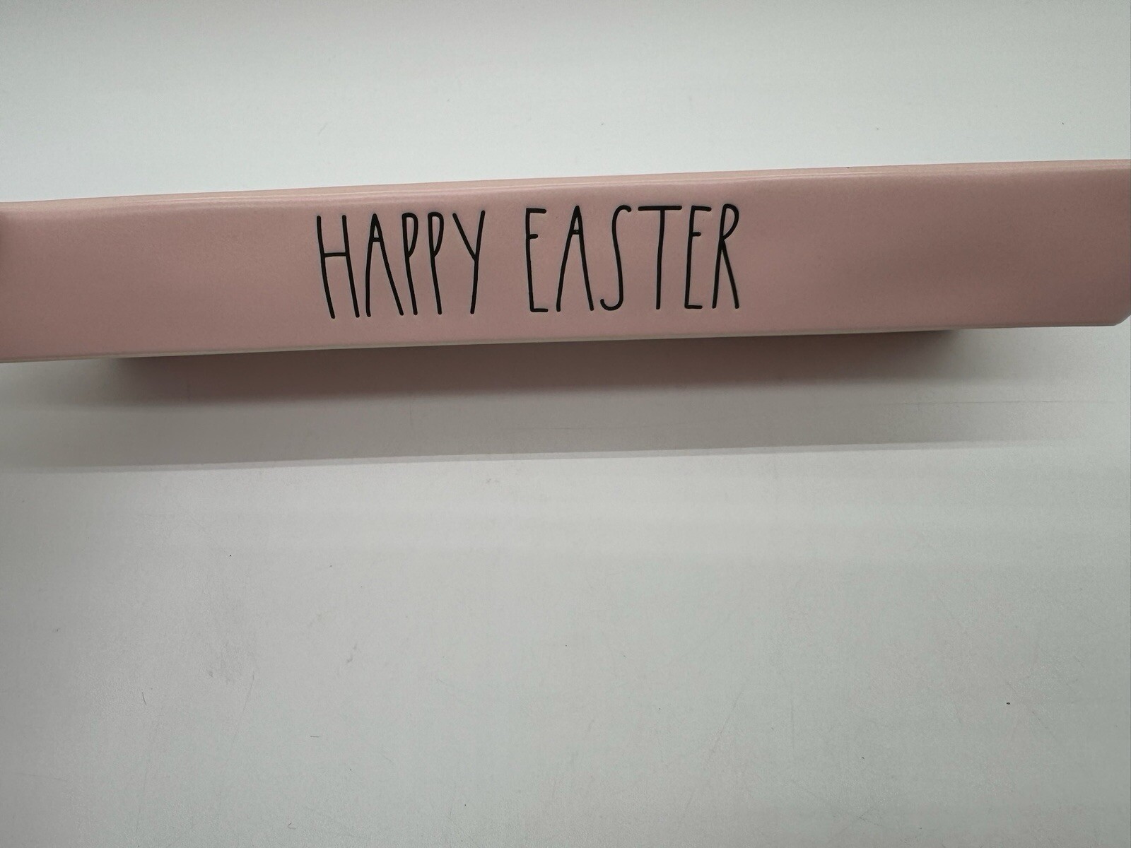 NEW RAE DUNN Artisan Collection LL “HAPPY EASTER” Pink 12 Egg Holder By Magenta