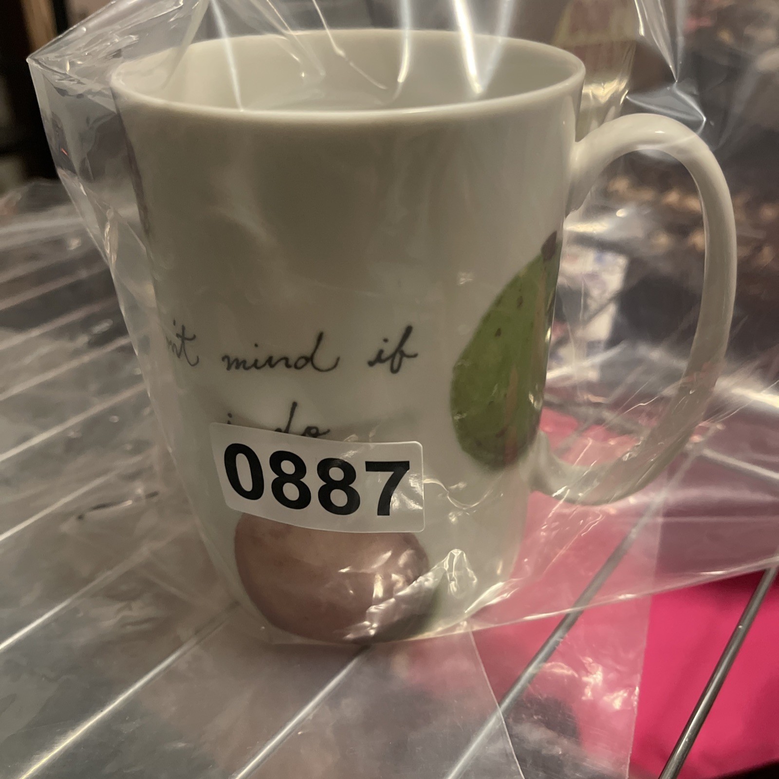 Lenox x Kate Spade New York Mug Ceramic SNAP HAPPY Macaroons Don’t Mind If I Do