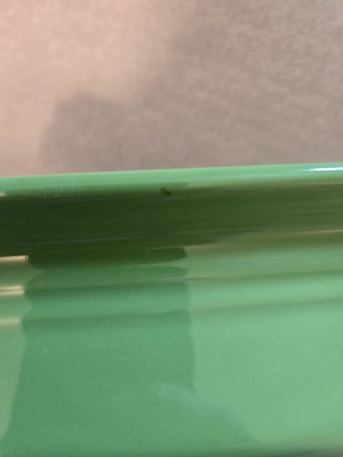 HLC Fiestaware 9in Square Baking Dish Shamrock Green USED