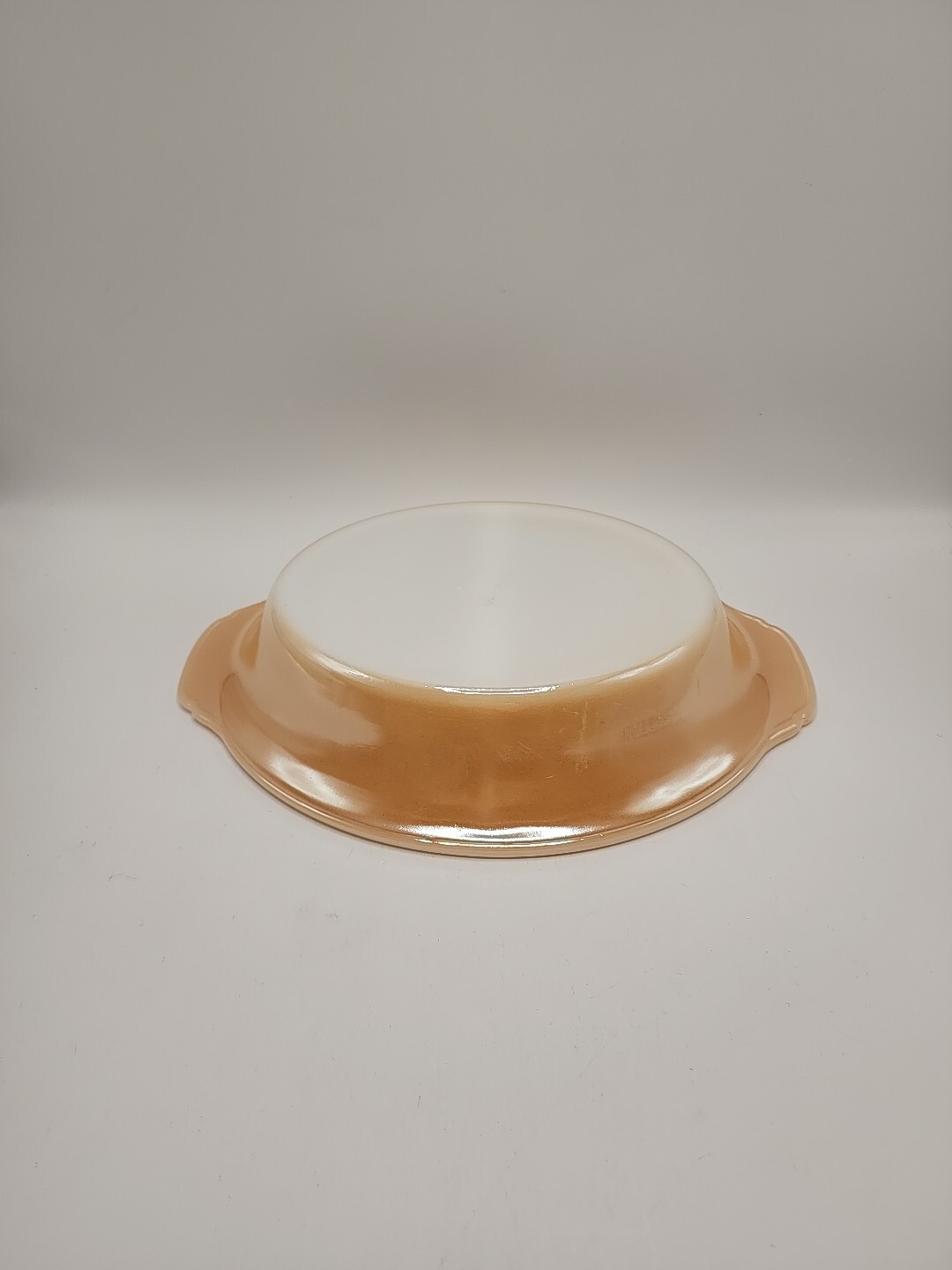 Anchor Hocking “Copper Tint” 11 3/4 Inch Divided Vegetable Bowl