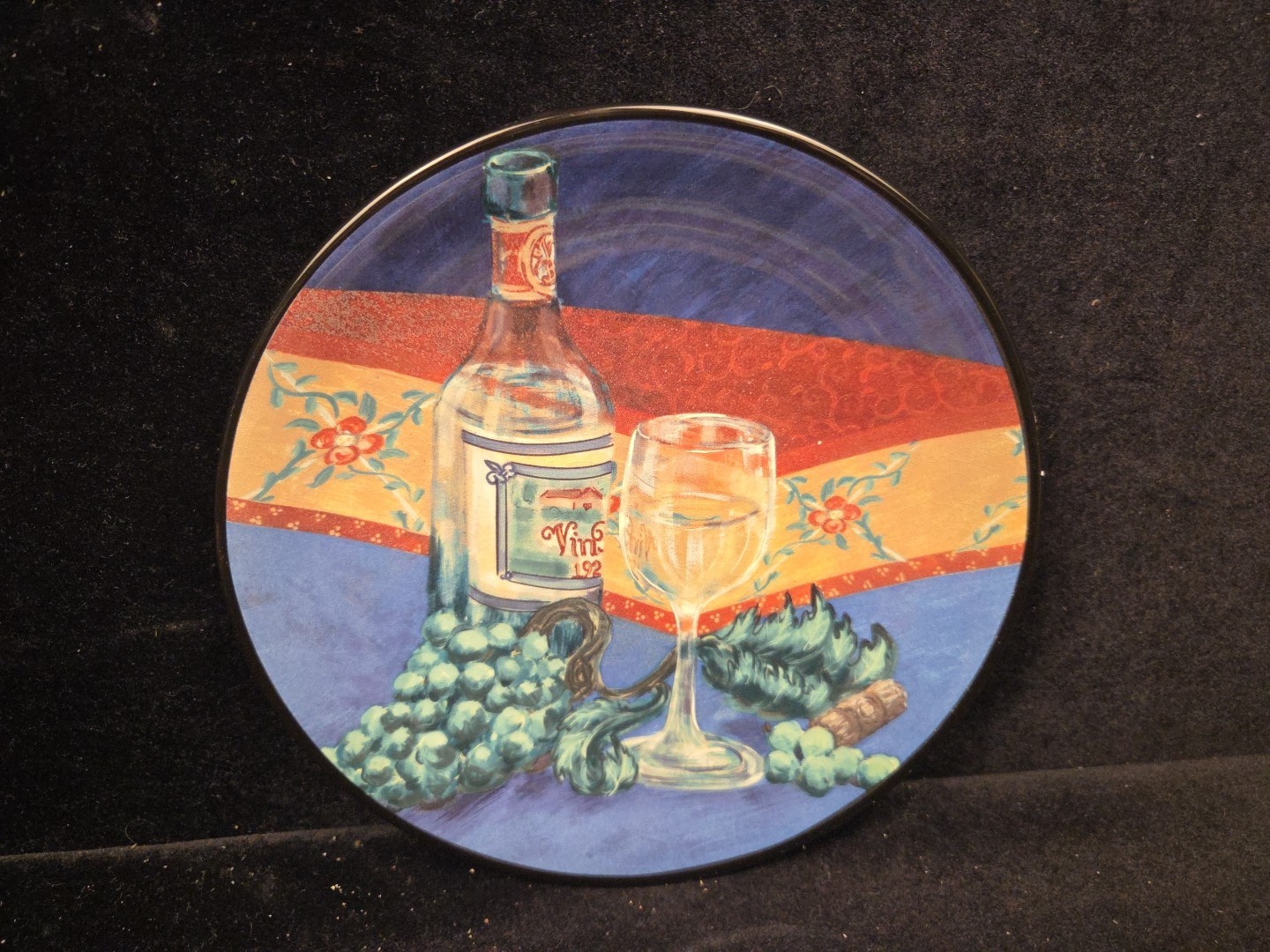 NAPA VALLEY Ambience Collections Set Of Four Luncheon Plates 8 In Diameter