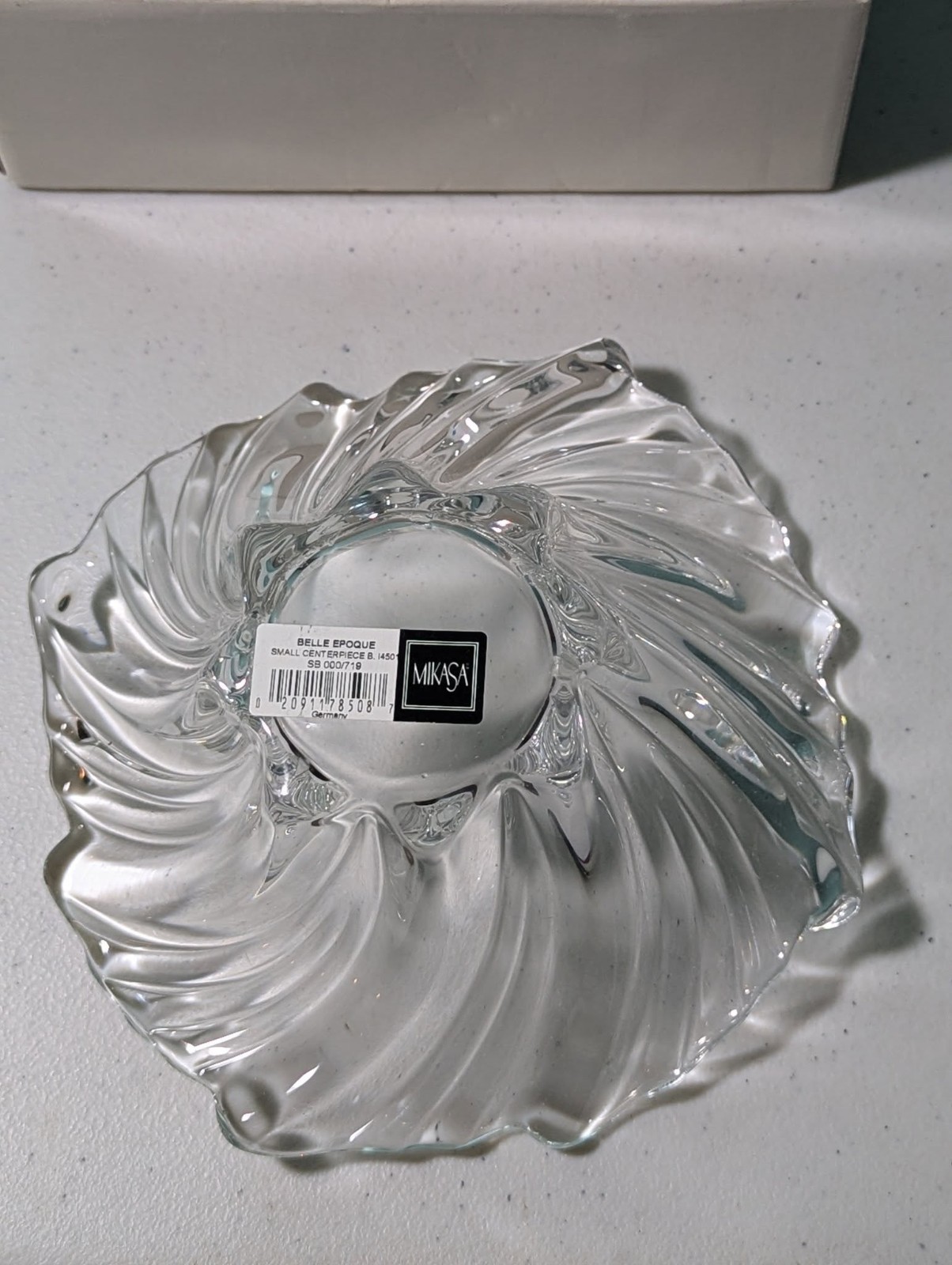 Crystal Belle Epoque Small Centerpiece Bowl 8 1/4″ SB000/719 Mikasa