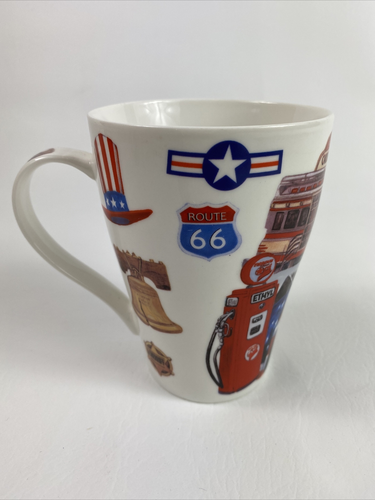 Cardew Design 2015 Americana 15oz Coffee Tea Mug Cup Paul Cardew Route 66 USA