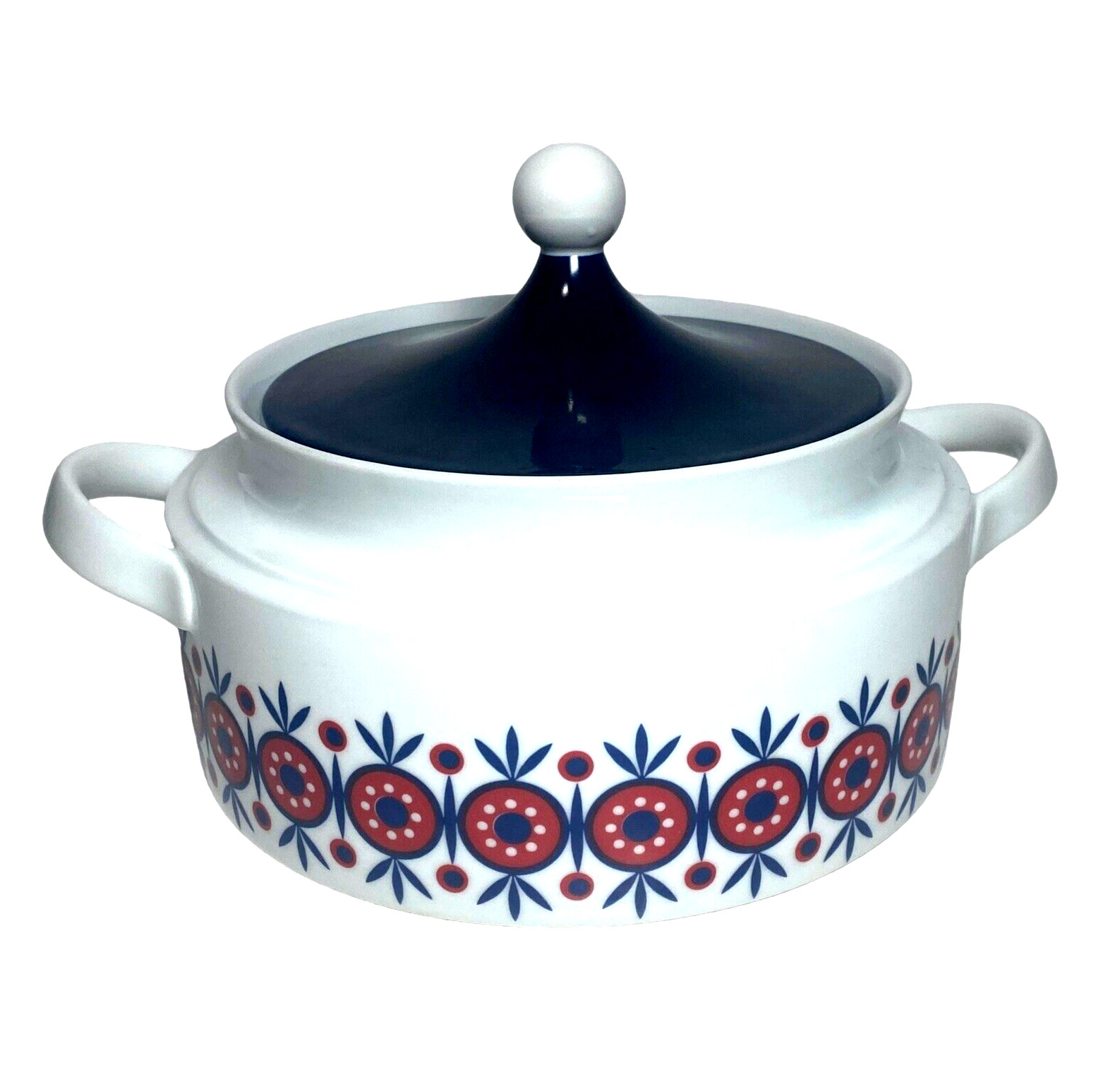 Schumann Arzberg Bavaria Germany Porcelain Covered Vegetable Dish 1600 MCM