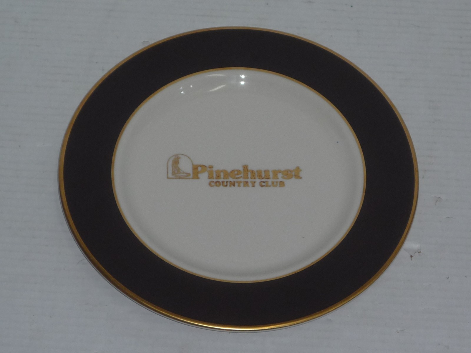 VINTAGE SYRACUSE CHINA PINEHURST COUNTRY CLUB NORTH CAROLINA 10 5/8″ PLATE NICE