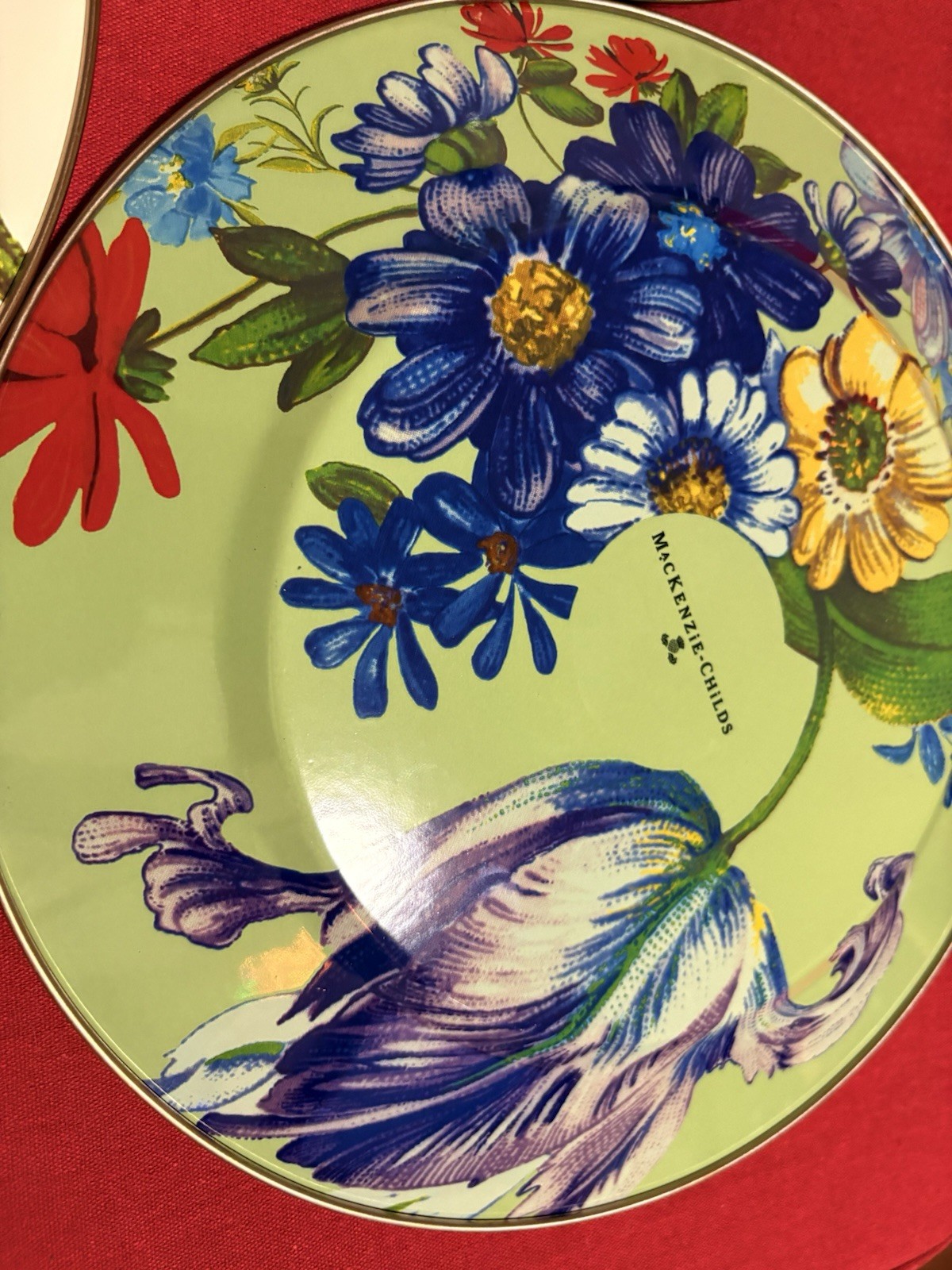 Mckenzie childs plates (3 )
