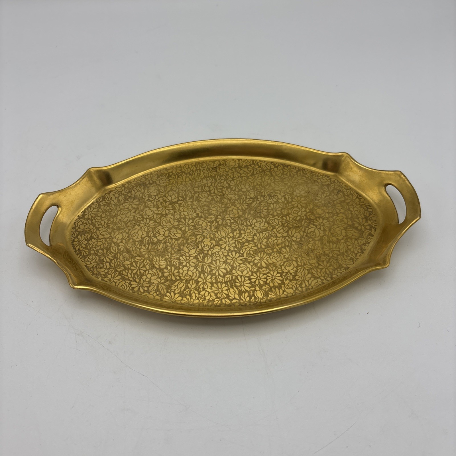 Pickard Gold Tray D455 Czechoslovakia