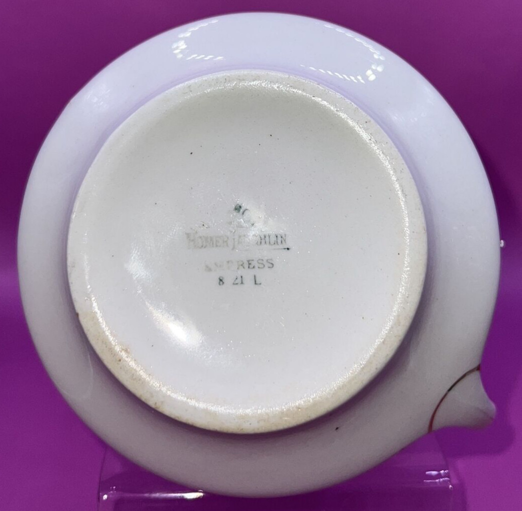 Antique Creamer or Pitcher For Gravy By Homer Laughlin Made In USA No 21 L