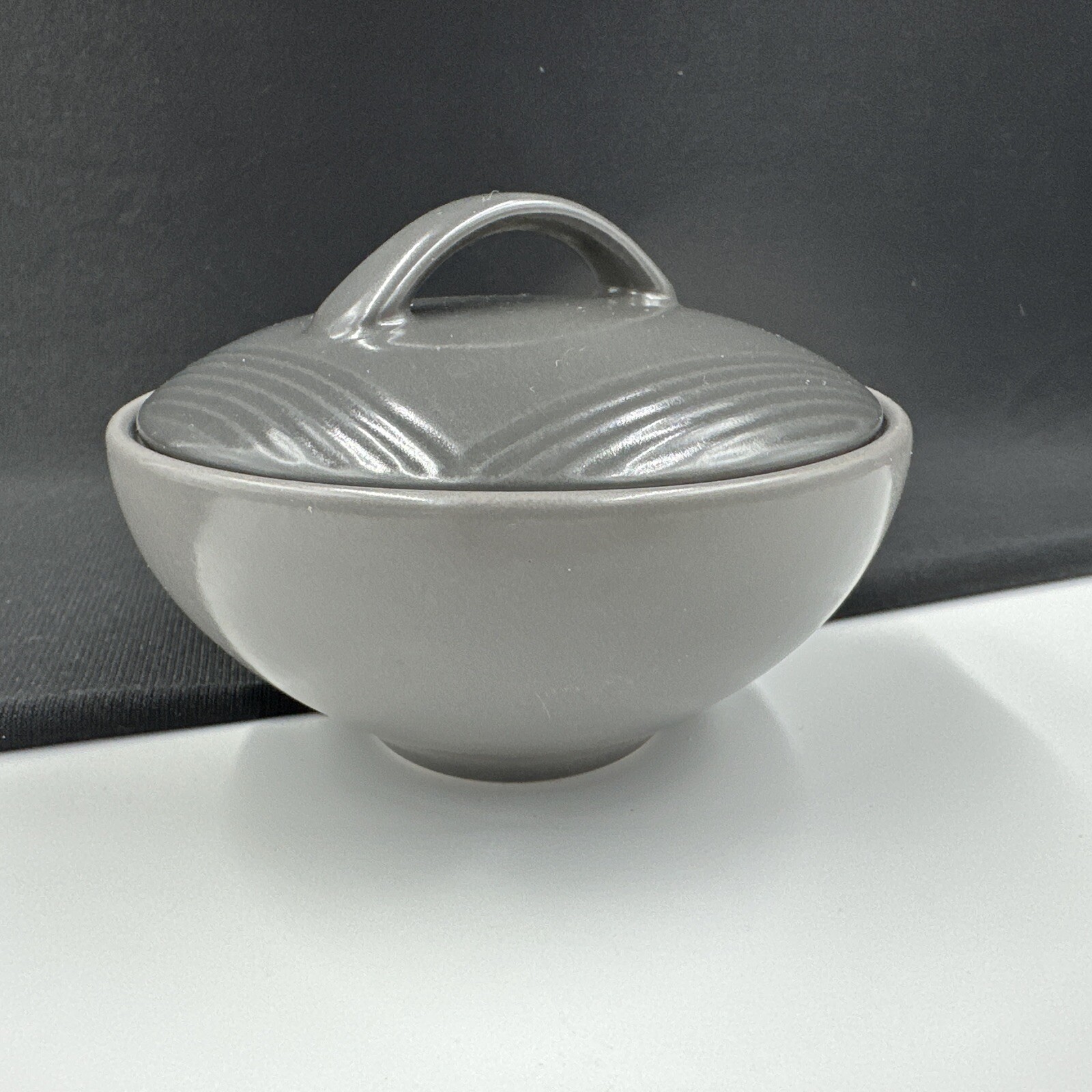 Mikasa Inner Peace CW305 (1) 2 1/8” Sugar Bowl & Lid Earthenware •PRISTINE•