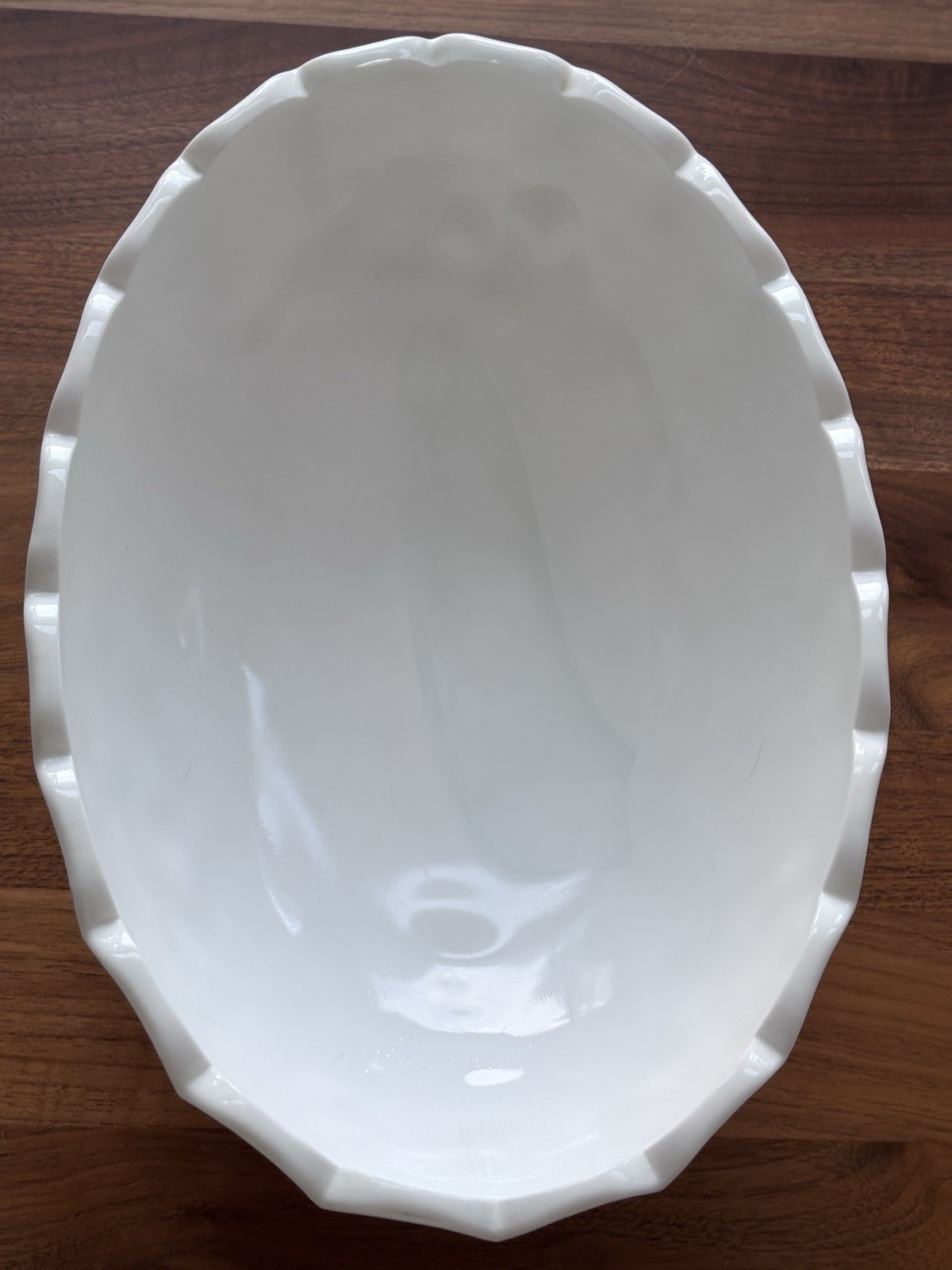 Indiana Glass footed fruit bowl