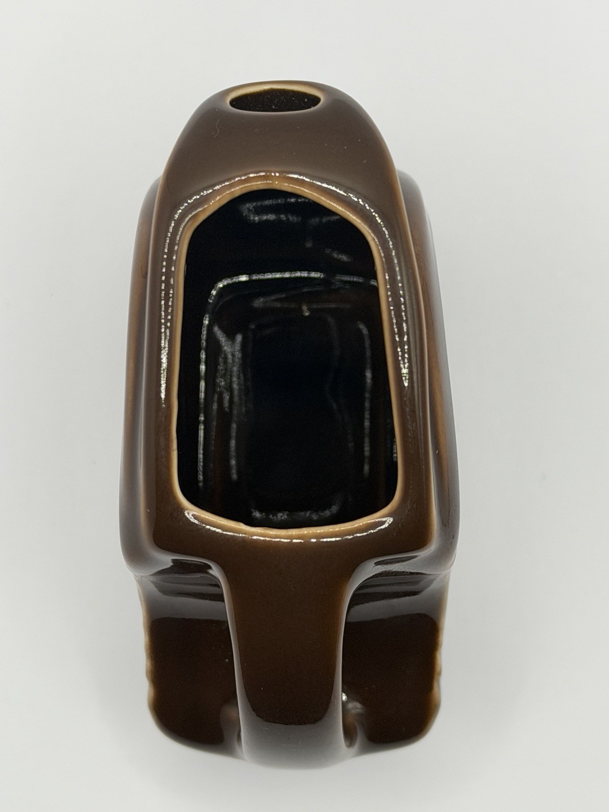Fiesta Mini Disk Pitcher – Chocolate – Fiestaware Mini Disc Brown RARE HTF 5 oz