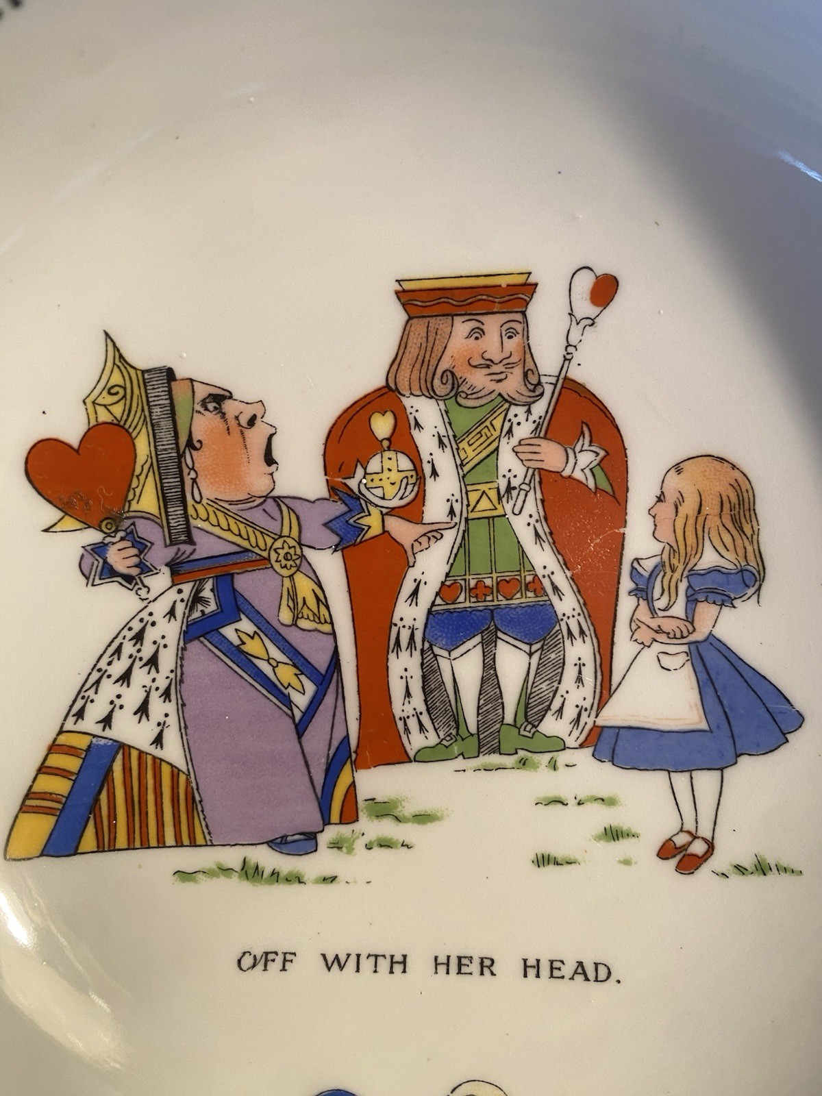 Hammersley & Co. Alice in Wonderland Bone China Round Bowl 5.5in England