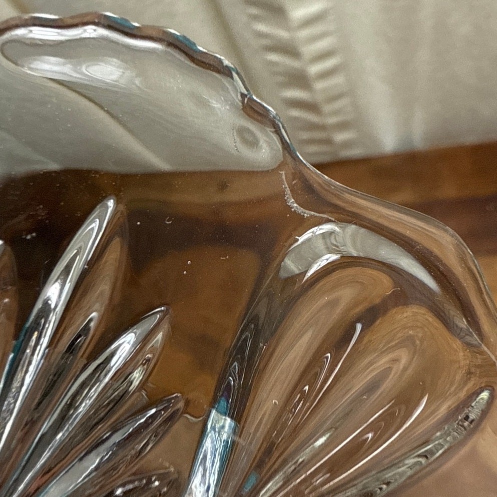 Antique Early American Pattern Glass (EAPG) Cake Stand Plate Bryce Higbee & Co.