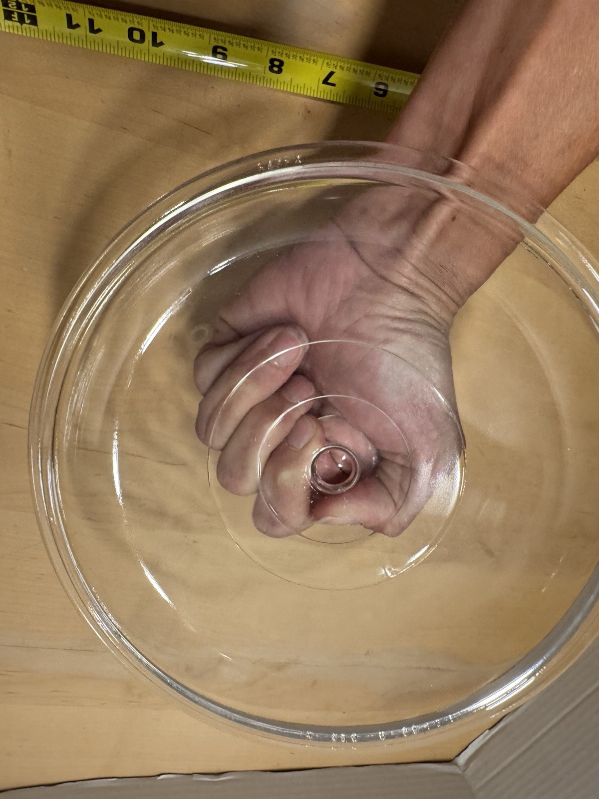Vintage Pyrex Replacement Glass Lid 623C Round 8″ Lid Only Clear Casserole Cover
