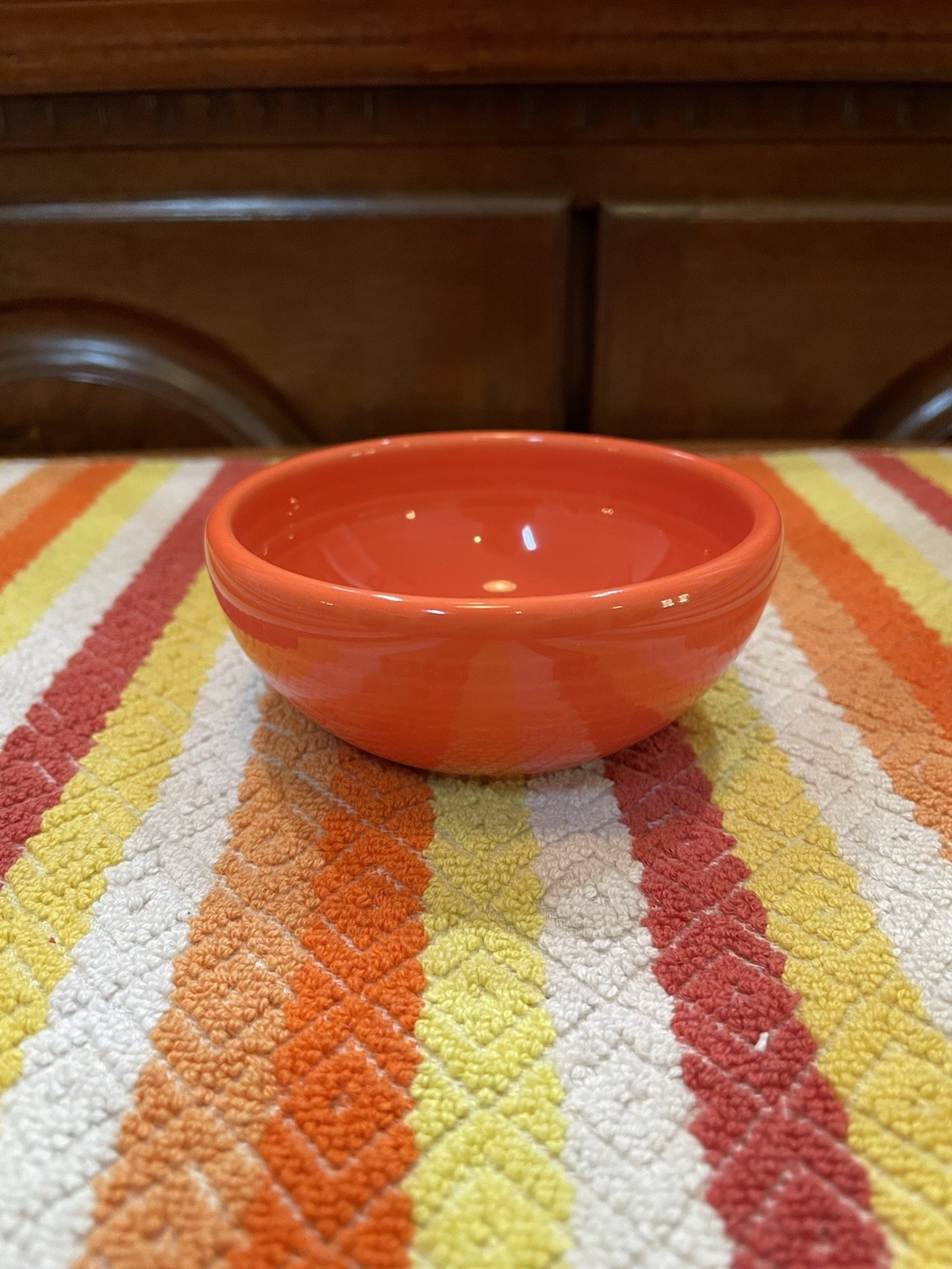 Fiesta FTCCO Happy Pumpkin Mini Pinch Bowl 2026 New Pristine Free Shipping 5 Oz
