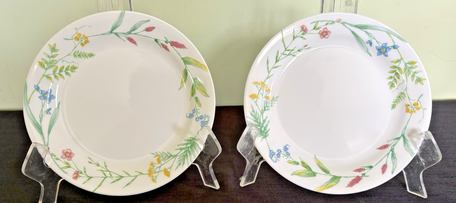 22-Pc Corelle My Garden-10 Dinner/6 Salad Plates, 3 Cups, Creamer & Sugar Dish