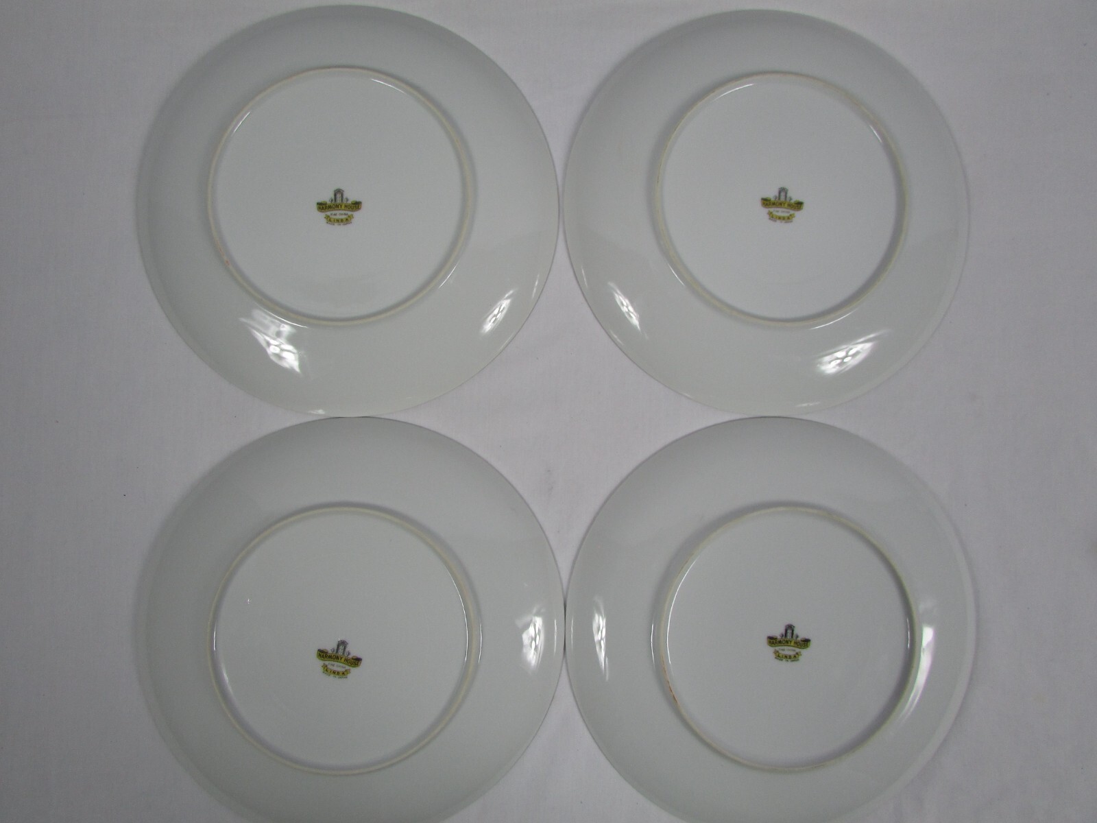 Linda by Harmony House China 10 1/4″ Dinner Plates Japan Set of 4