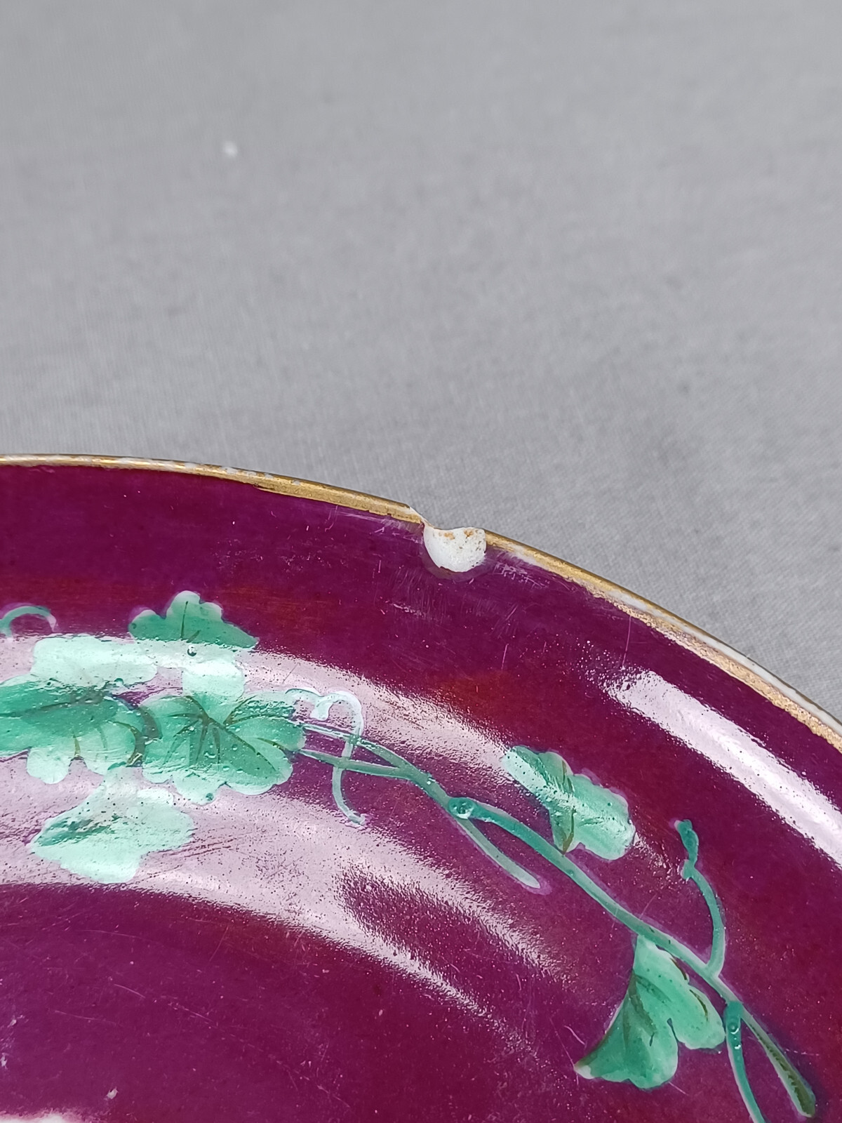 19th Century Austrian Hand Painted Neoclassical Portrait Oversized Cup & Saucer