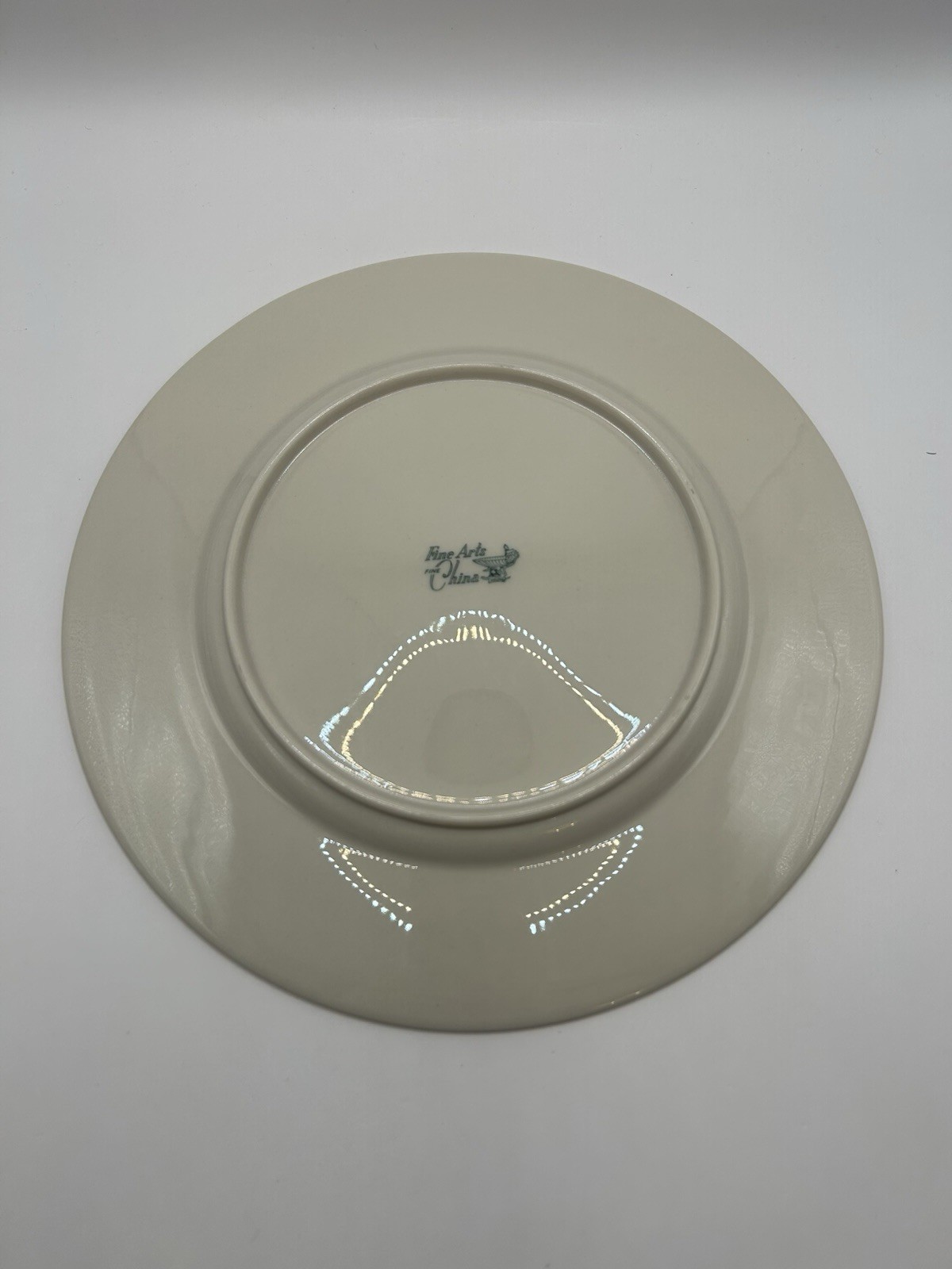 Fine Arts China Christmas 10 1/2″ Dinner Plate with Holly Berry and Candles Gift