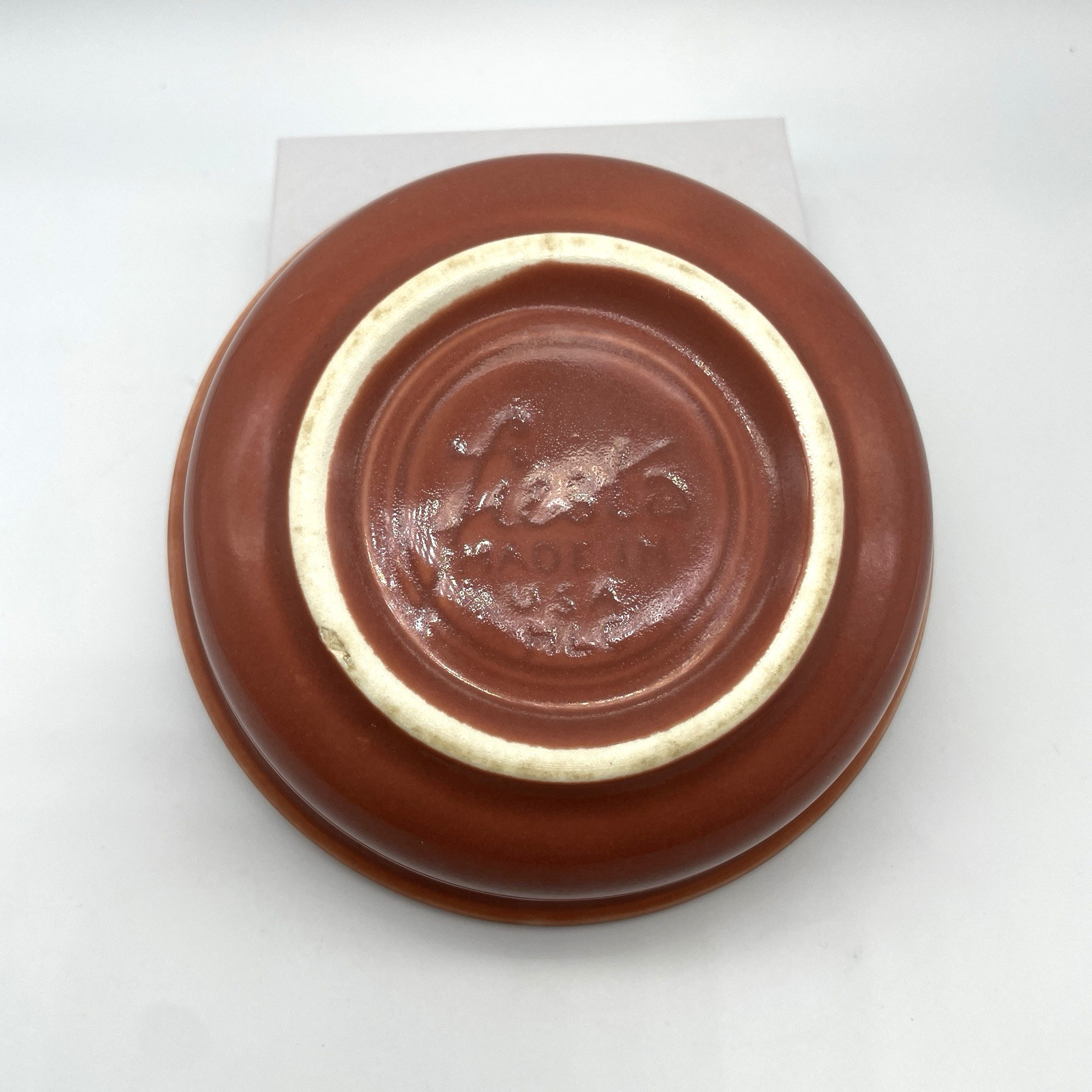 Vtg Fiestaware Rose Nappy Bowl Fruit Sauce 4.75″ Homer Laughlin 1950-1959