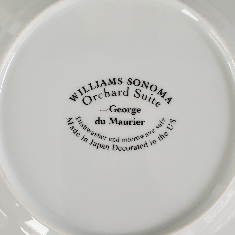Williams-Sonoma Orchard Suite PEACH Japan 7 7/8″ Accent Salad Plate