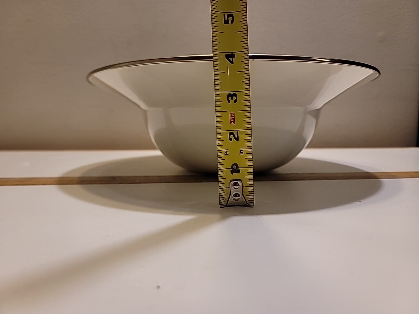 HTF MacKenzie-Childs Courtly Check Large/Deep Snack Dip Bowl EUC!