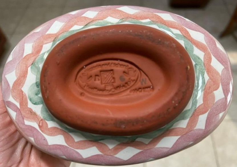 Mackenzie-Childs Wallcourt Chowder Bowl Rare Fenwick / Manchester (1995?)