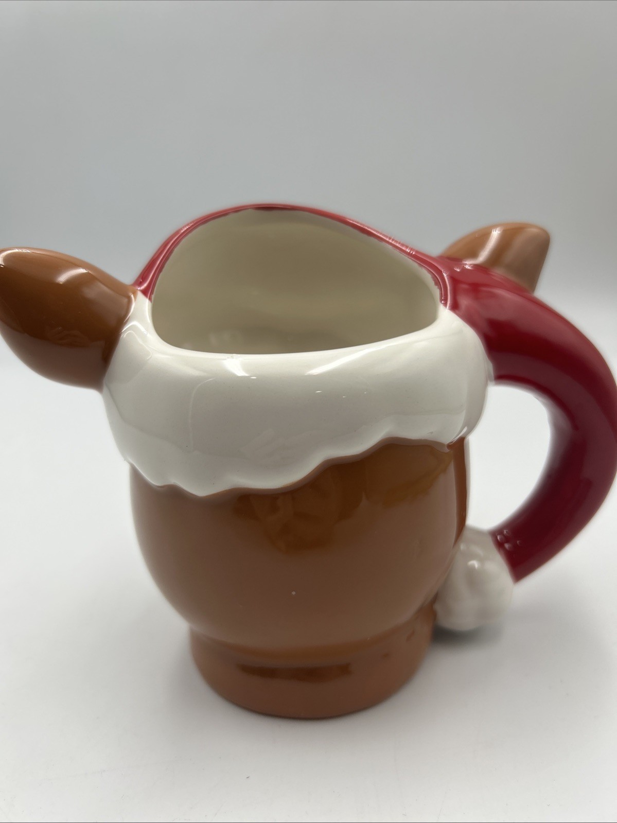 RUDOLPH the Red-Nosed Reindeer Christmas Holiday Figural Mug 5″ Bioworld
