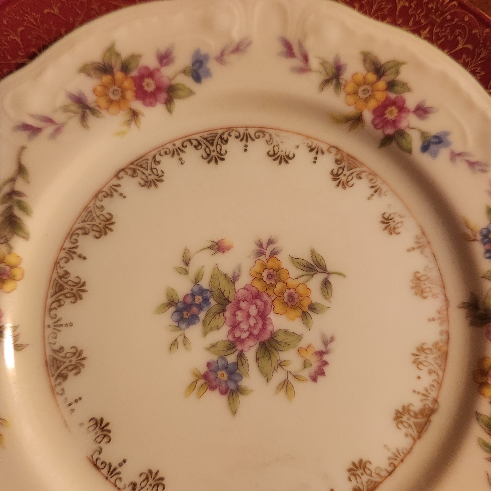 12 Vtg Mismatched China Dessert Plates Set Floral Tea Wedding Cottagecore “N”