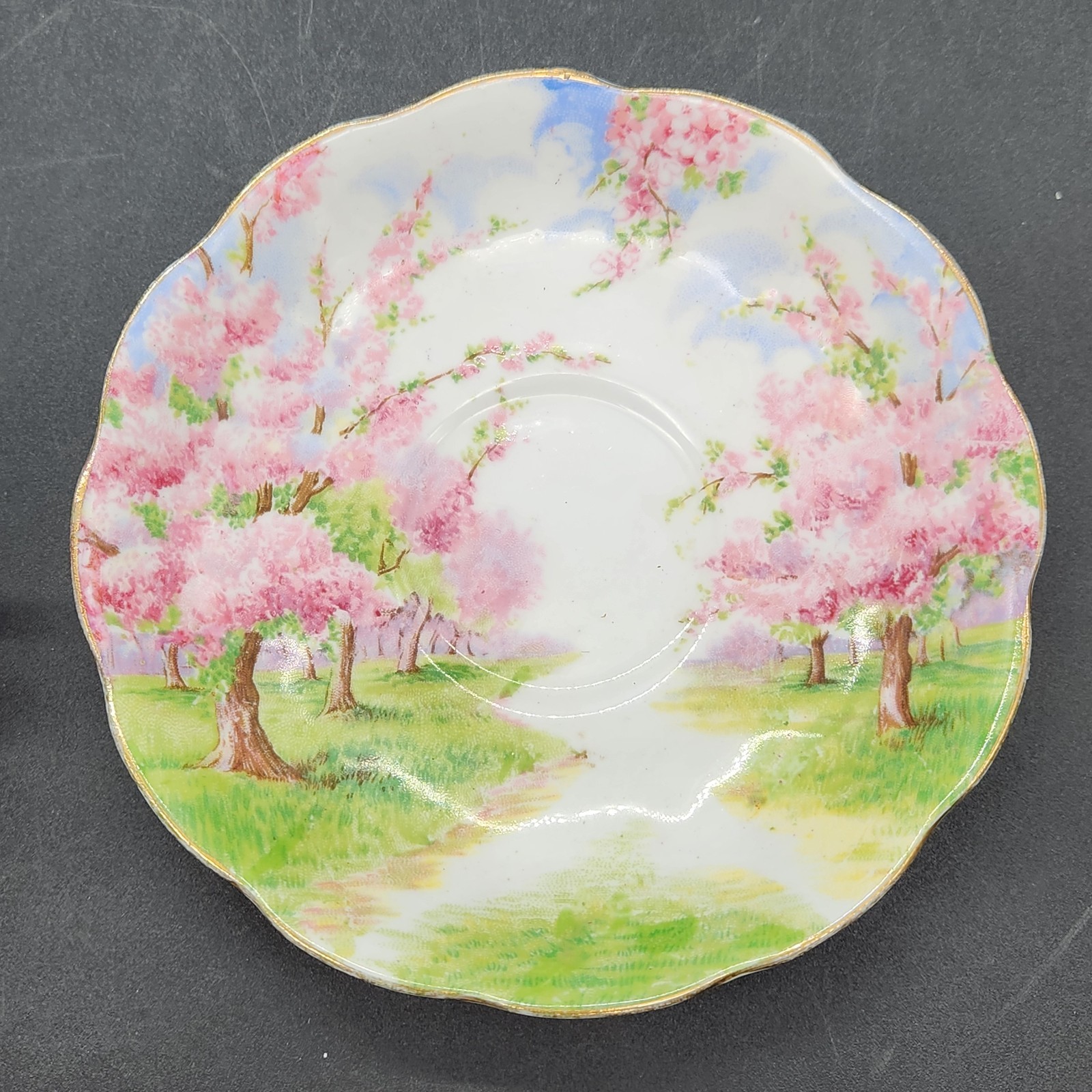 Vintage Royal Albert Blossom Time Teacup and Saucer Bone China