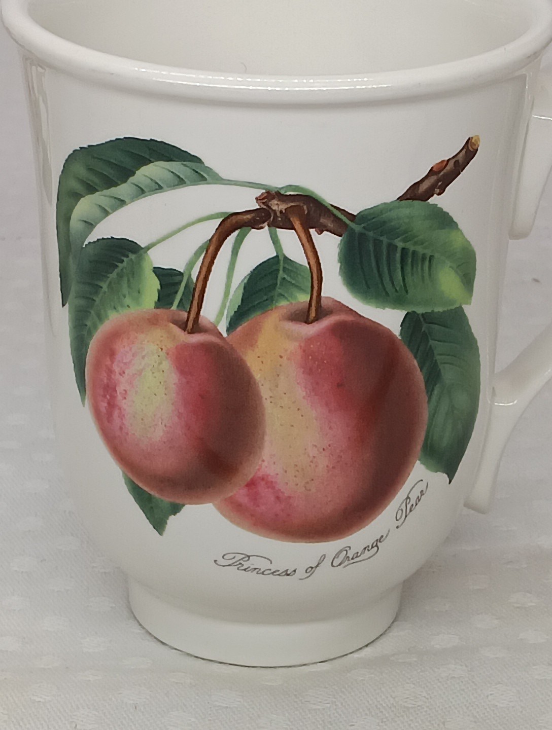 3 Portmeirion “Pomona” Large Mugs by Susan Williams-Ellis ~ Footed English Mugs
