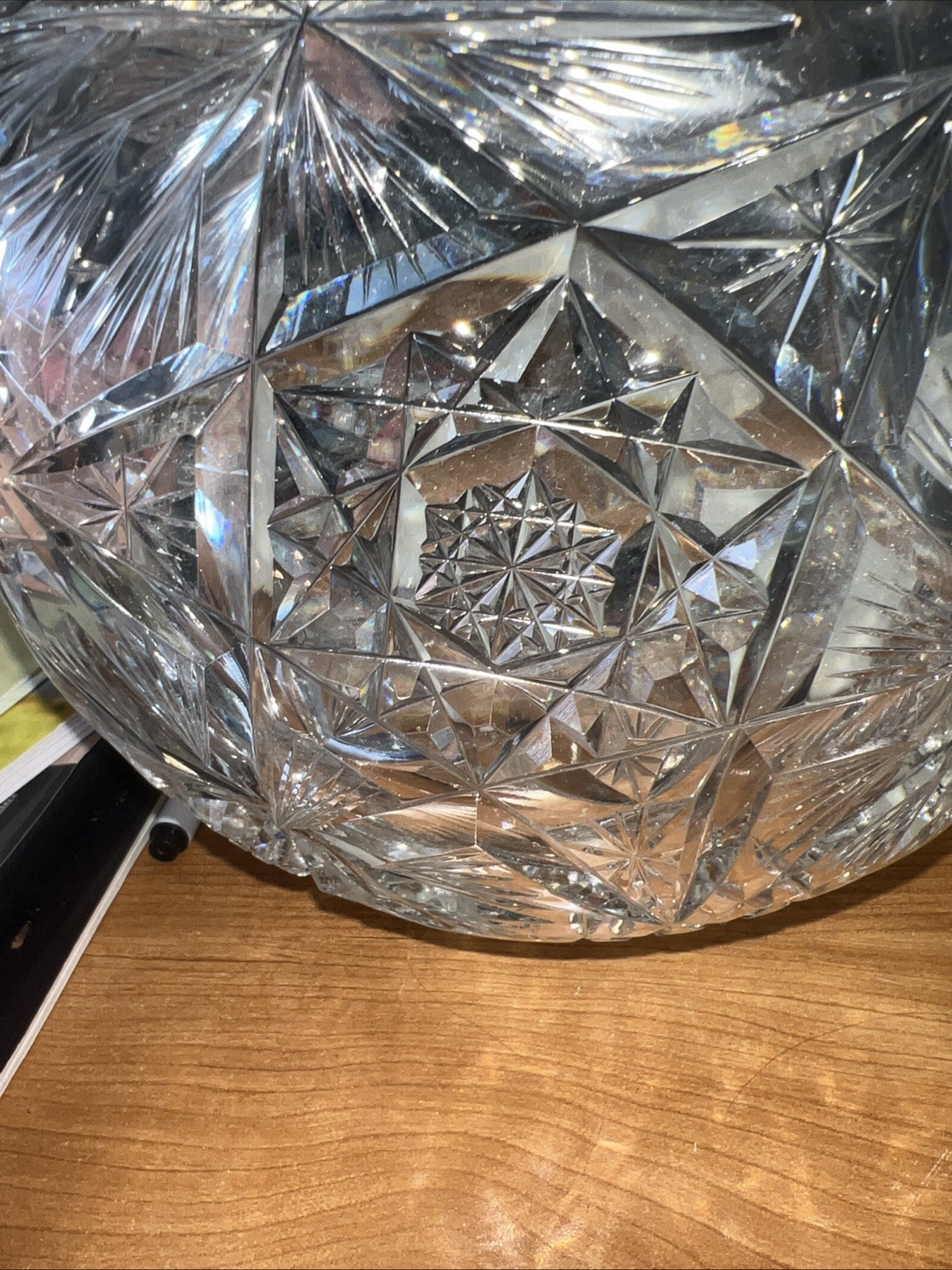 anerican brilliant cut bowl