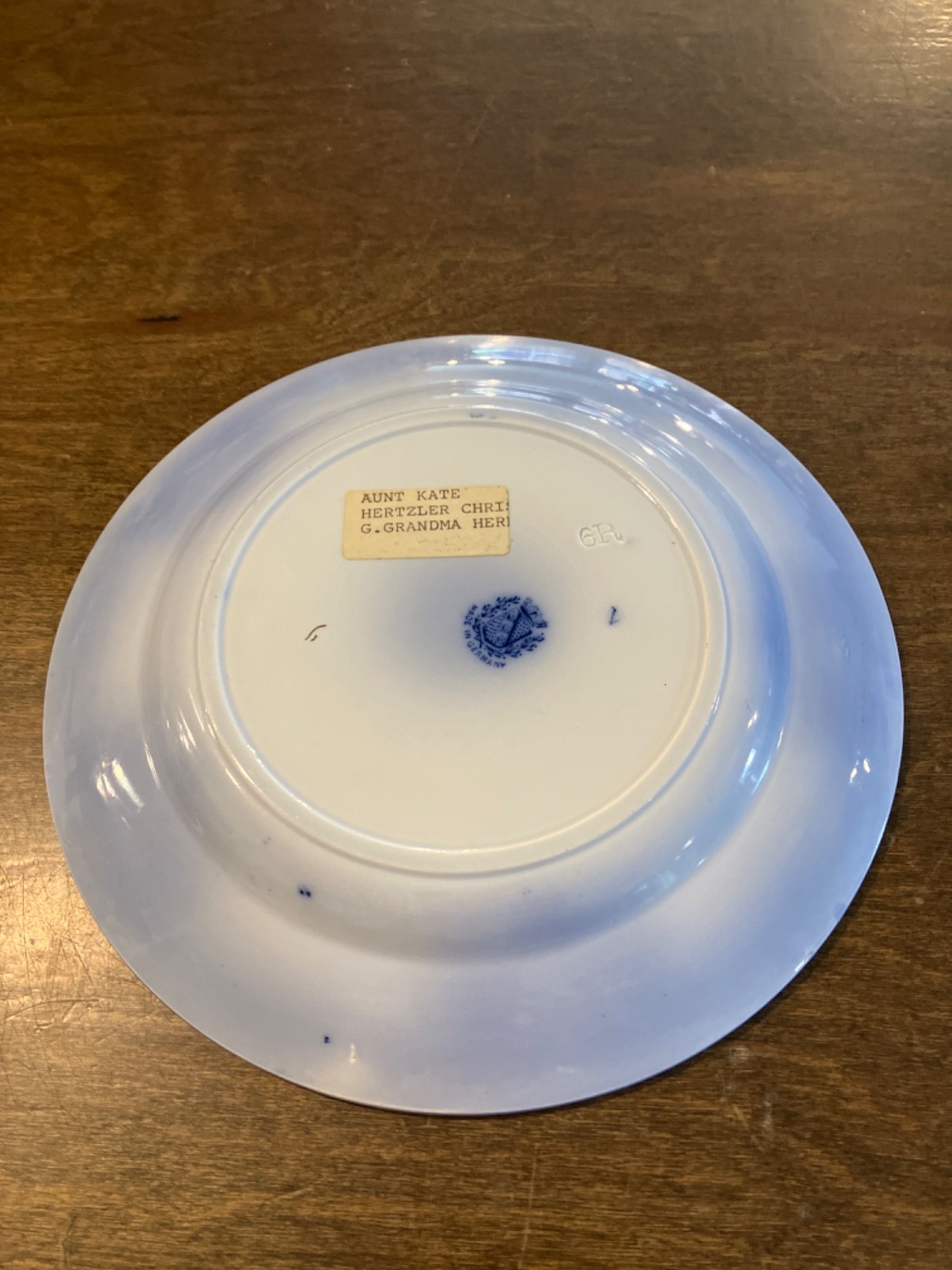 Blue Persian Moss Gold Salad Plate – Germany – 7 7/8″