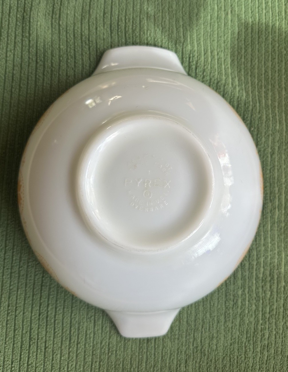 1963 Pyrex Town & Country 2 1/2 Qt Nesting Mixing Cinderella Bowl #443 EUC