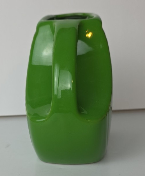 Fiestaware Retired SHAMROCK Green Mini Disc Disk Pitcher 5-1/2 Inches EUC USA