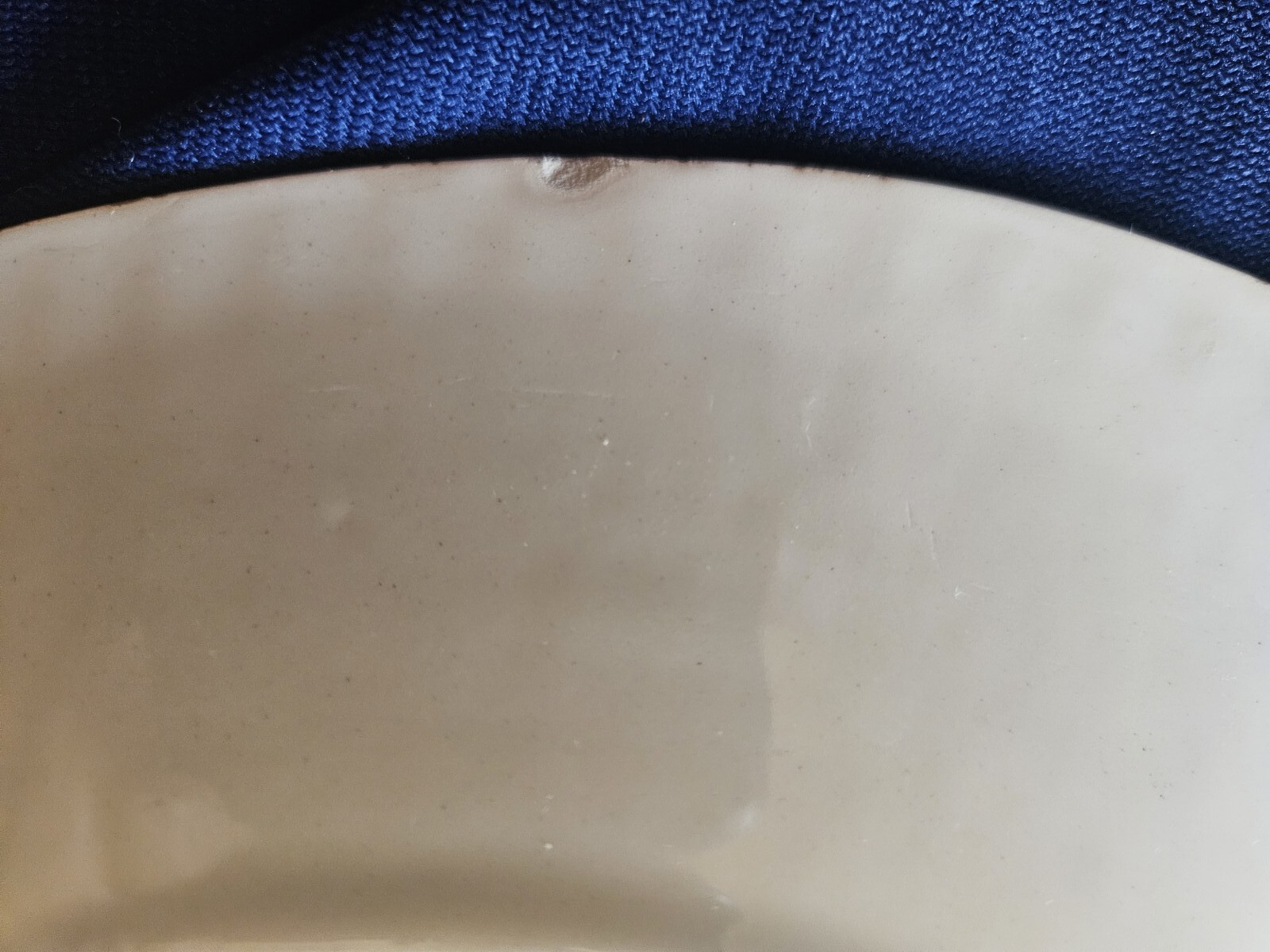 Blue Ridge Southern Pottery Bluebell Bouquet Vintage Floral Platter 11.5×9