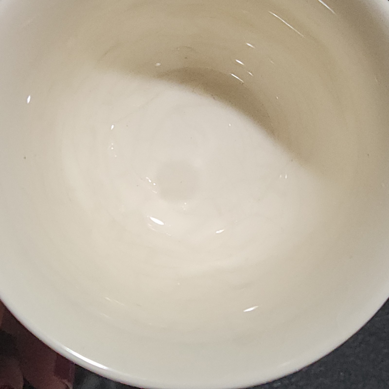 8 Wedgwood Queens Shape IVORY WHITE Footed CHINA TEA Cups 8 OZ as is guc crazing